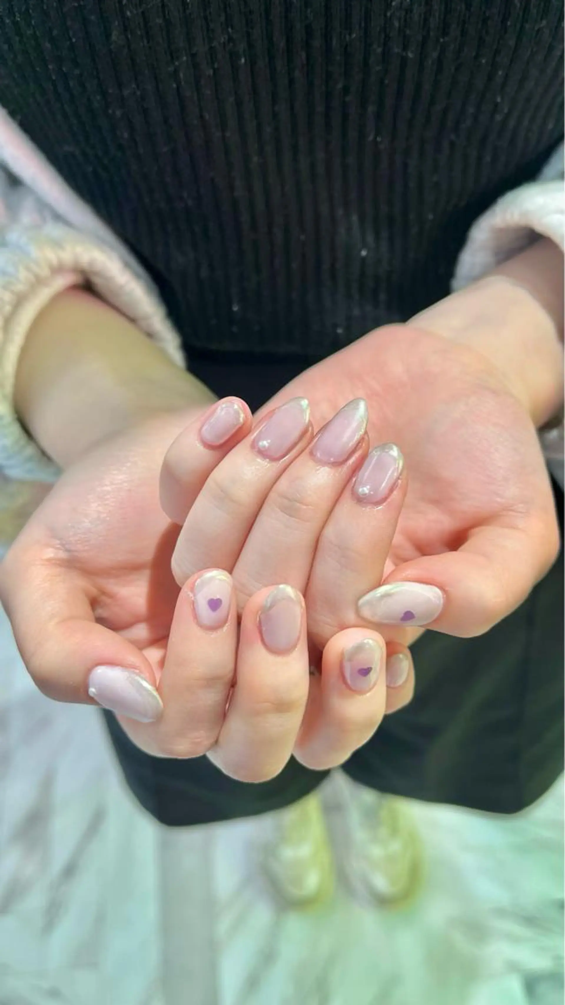 ネイル フレンチネイル ガーリー mai🤍縮毛酸性ス トレート/アイリストのヘアスタイル