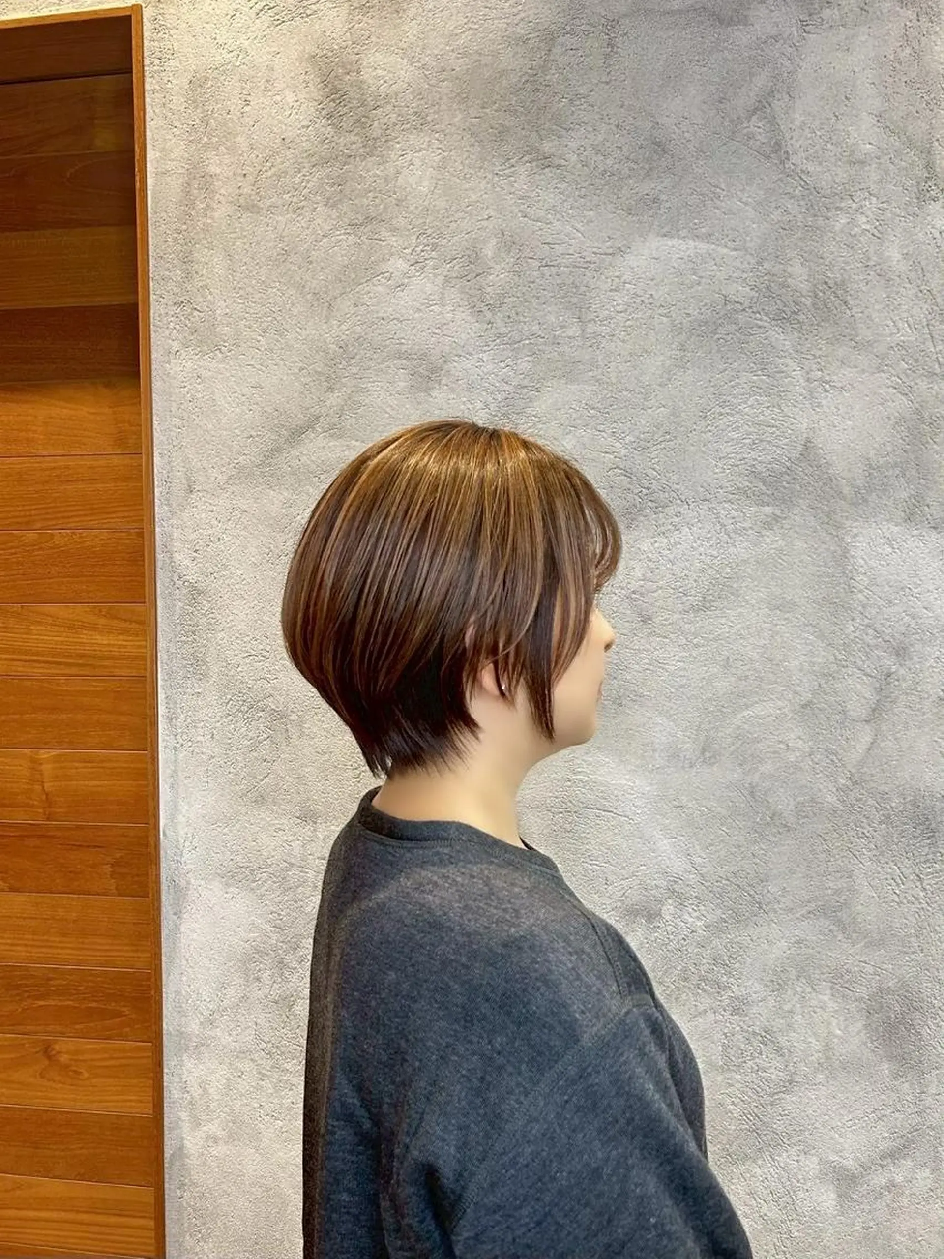 ショート カラー カット トリートメント 高村 菜子のヘアスタイル