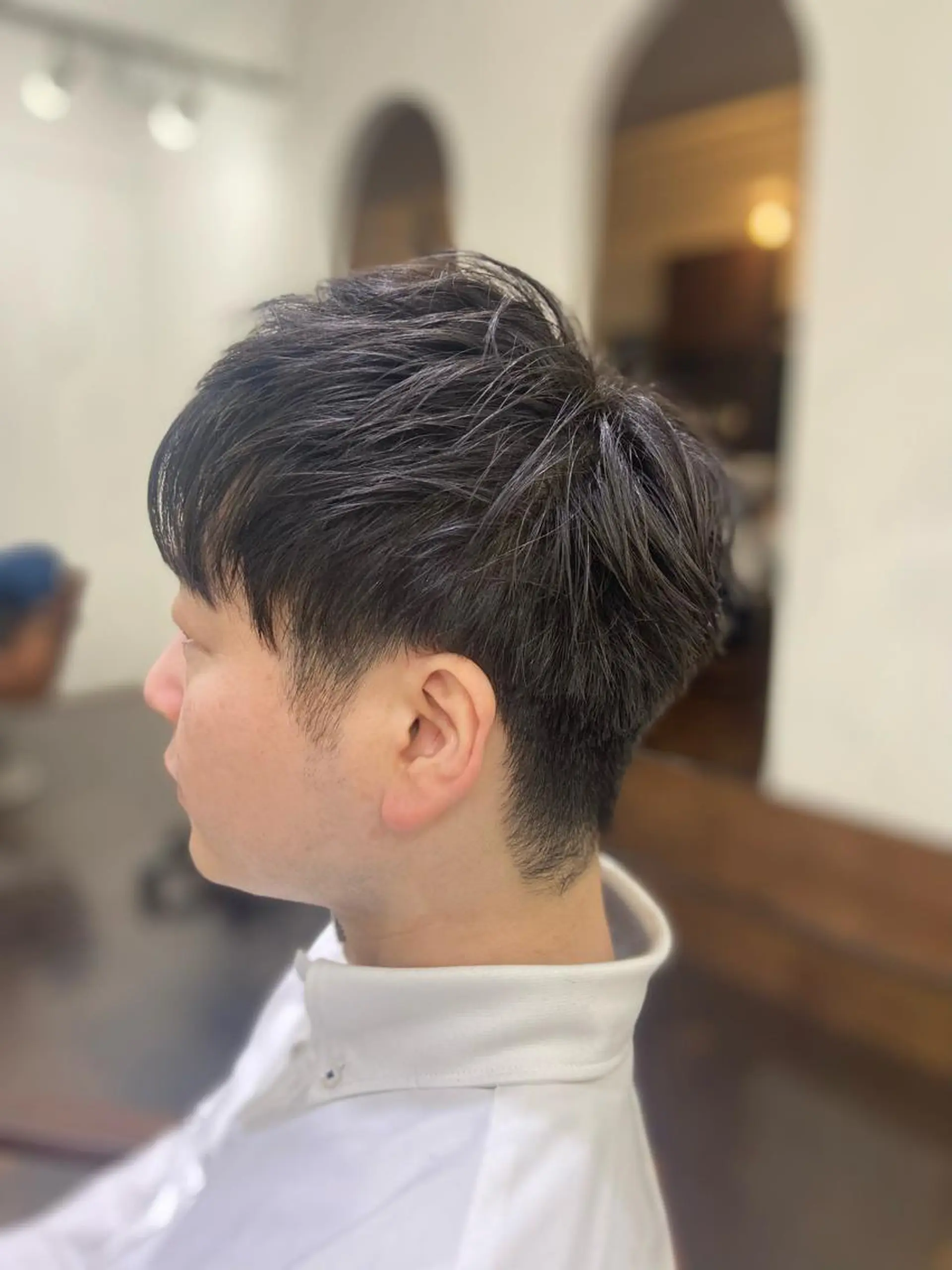 メンズ マッシュ 刈り上げ 🌷名駅／髪質改善 ヘアセット/モネ🌷のヘアスタイル