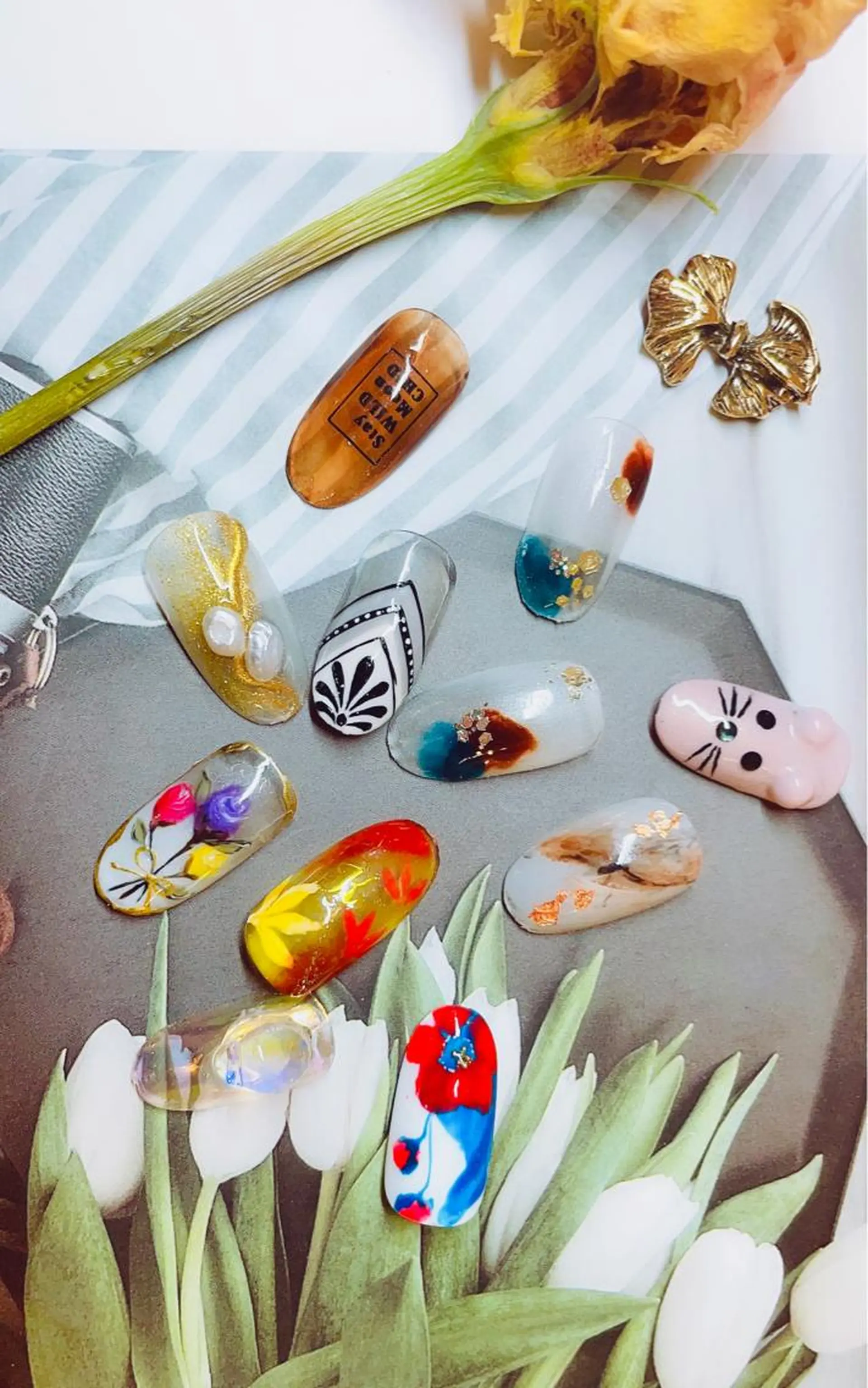 ネイル fleur nailのネイルデザイン