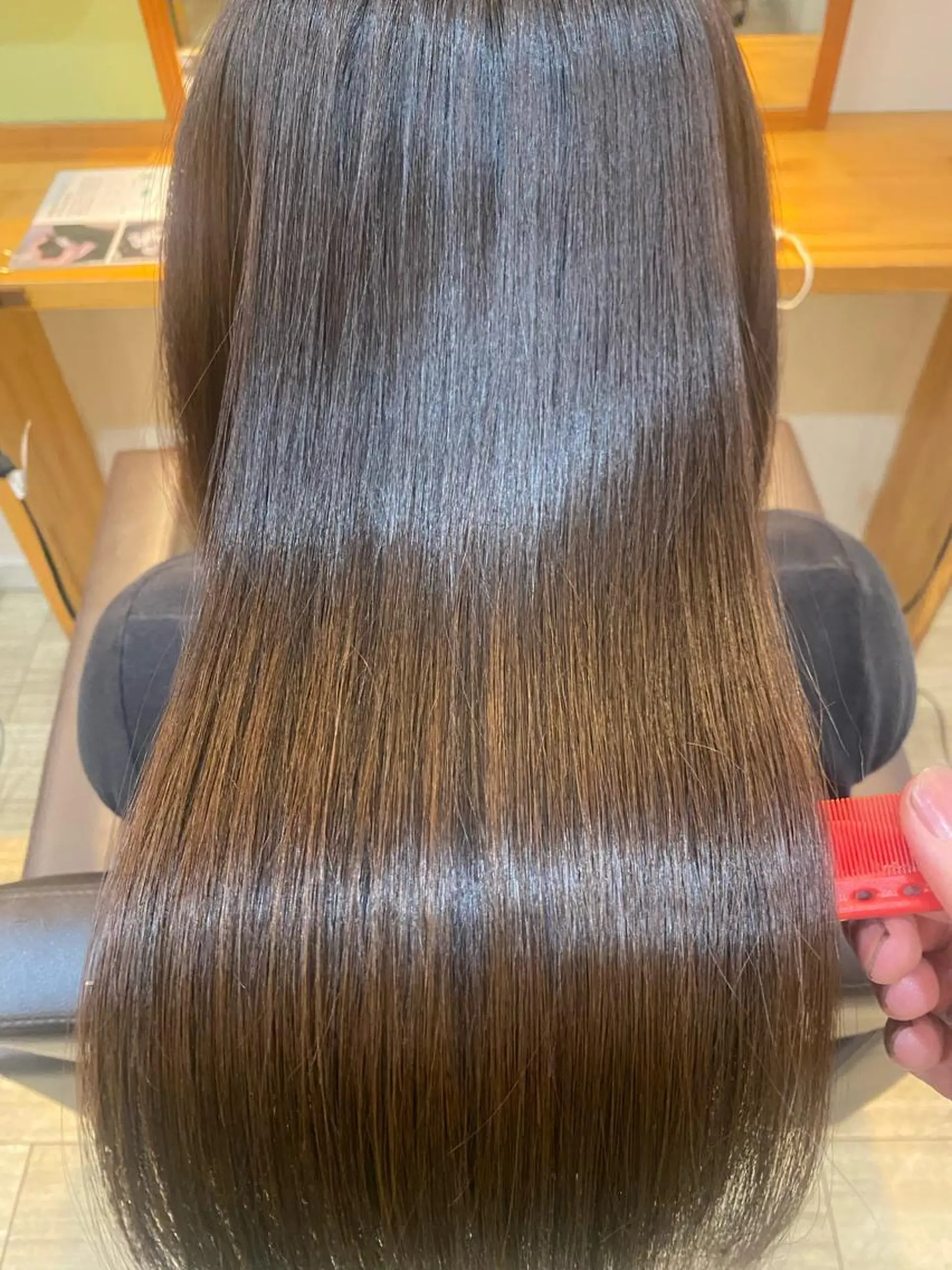 セミロング CABANON所属・和歌山髪質改善 那須優太のヘアスタイル