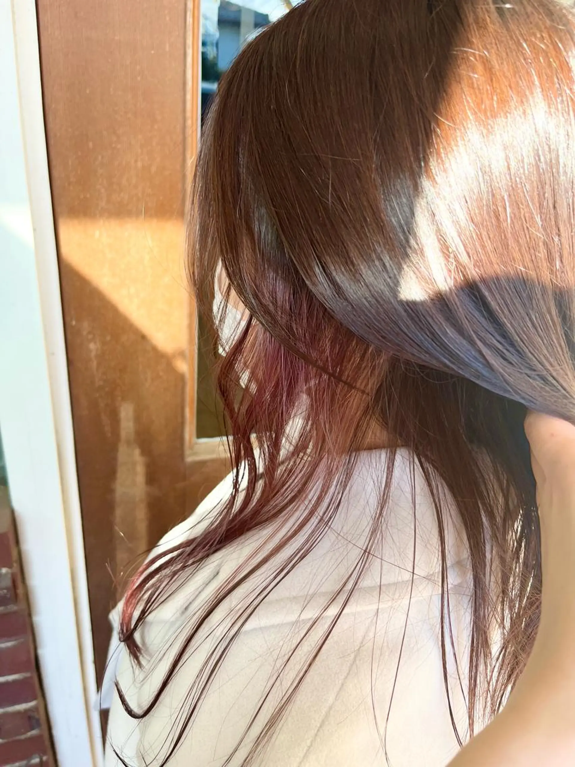 ロング カラー MIZUKI🫧ྀི 韓国ヘアAFLOATのヘアスタイル