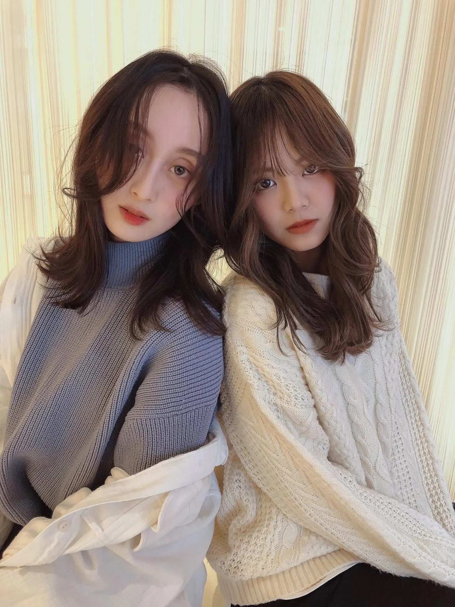 ロング パープルカラー ハイライト 23°NADAUN所属・岐阜1番韓国ヘア/ 星羅/23°のヘアスタイル