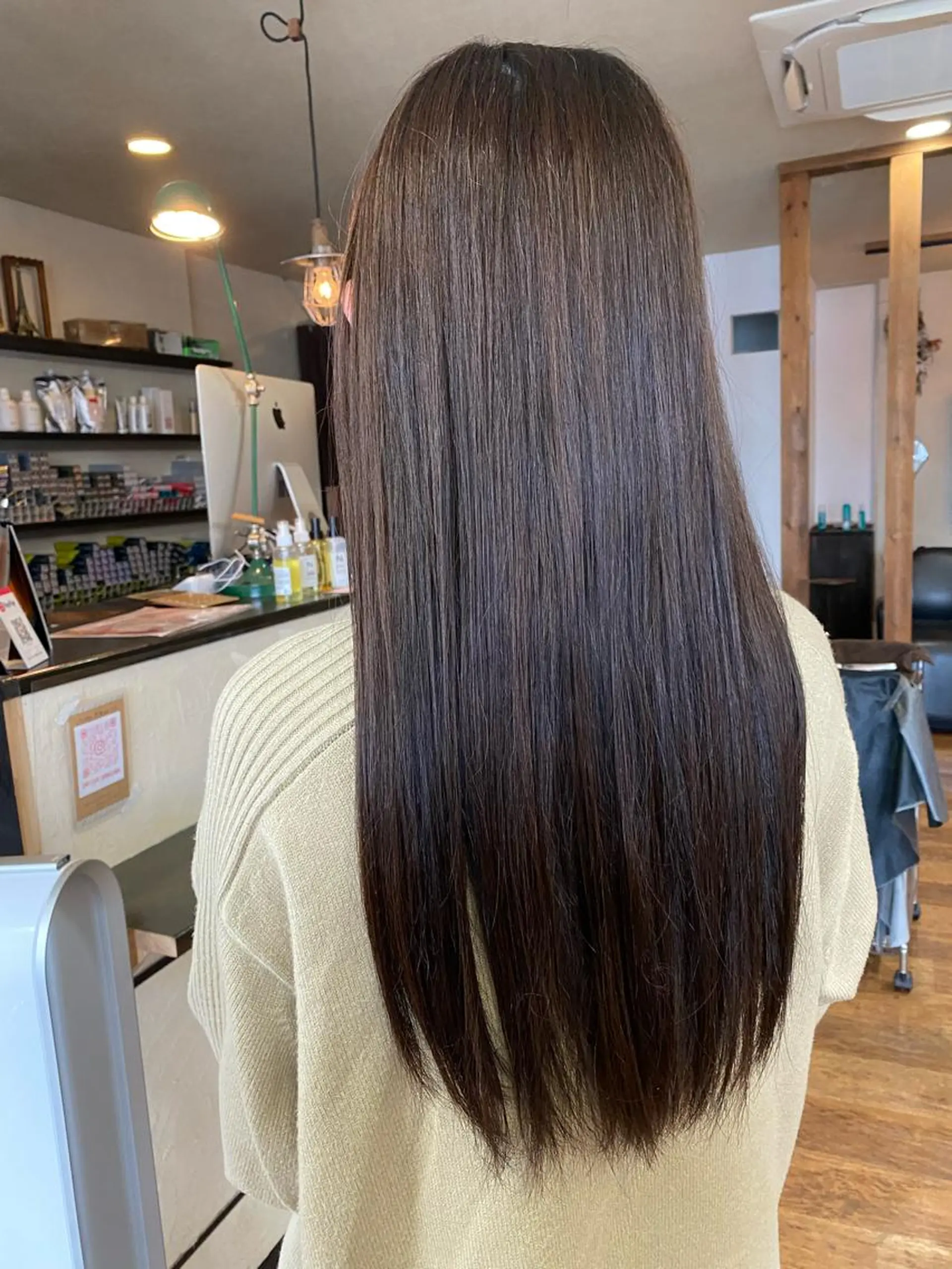 ロング Un Fleur所属・立野 希沙のヘアスタイル