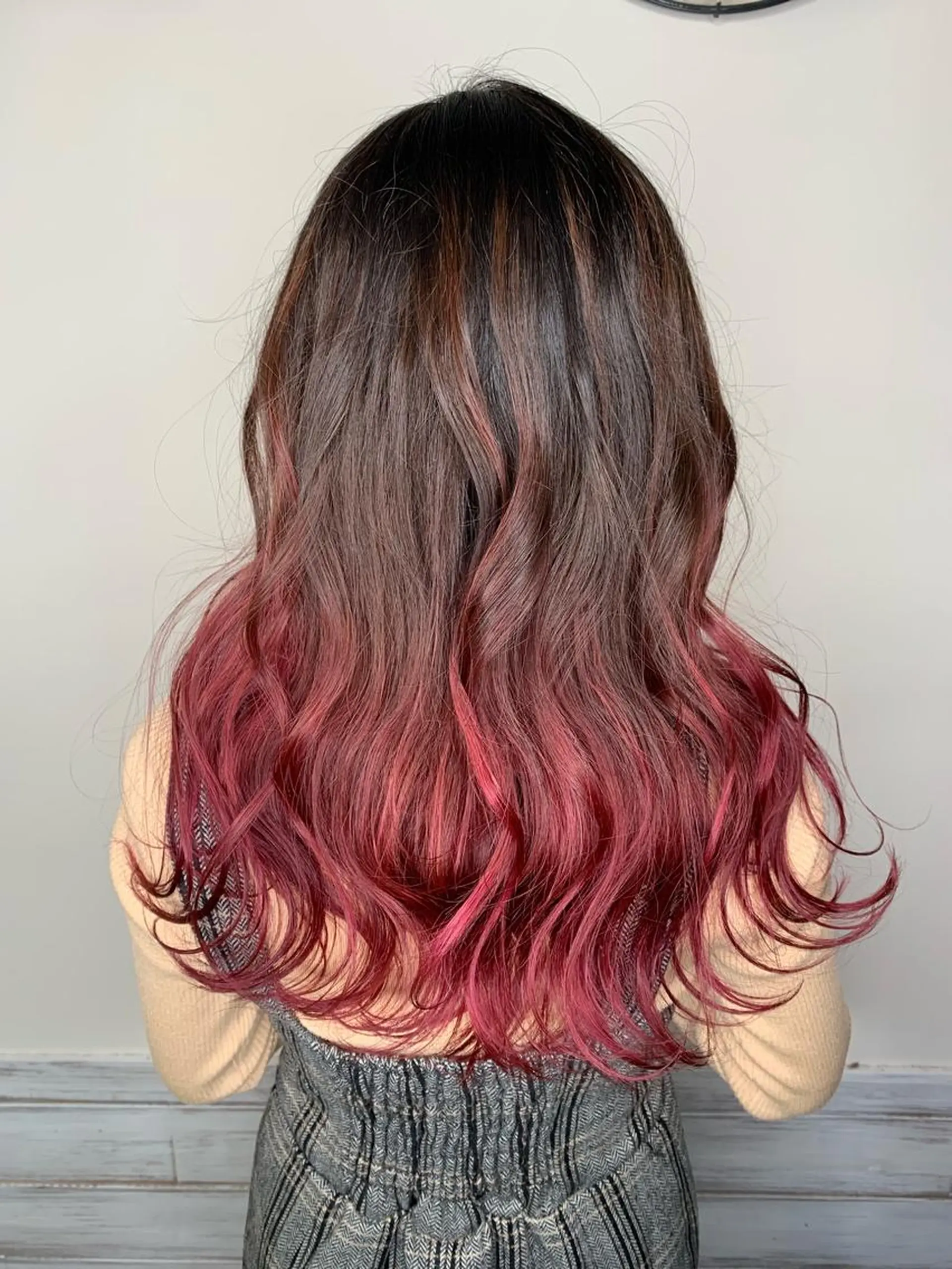 セミロング カラー 櫛部洸貴/ メンズ、ヘットスパのヘアスタイル