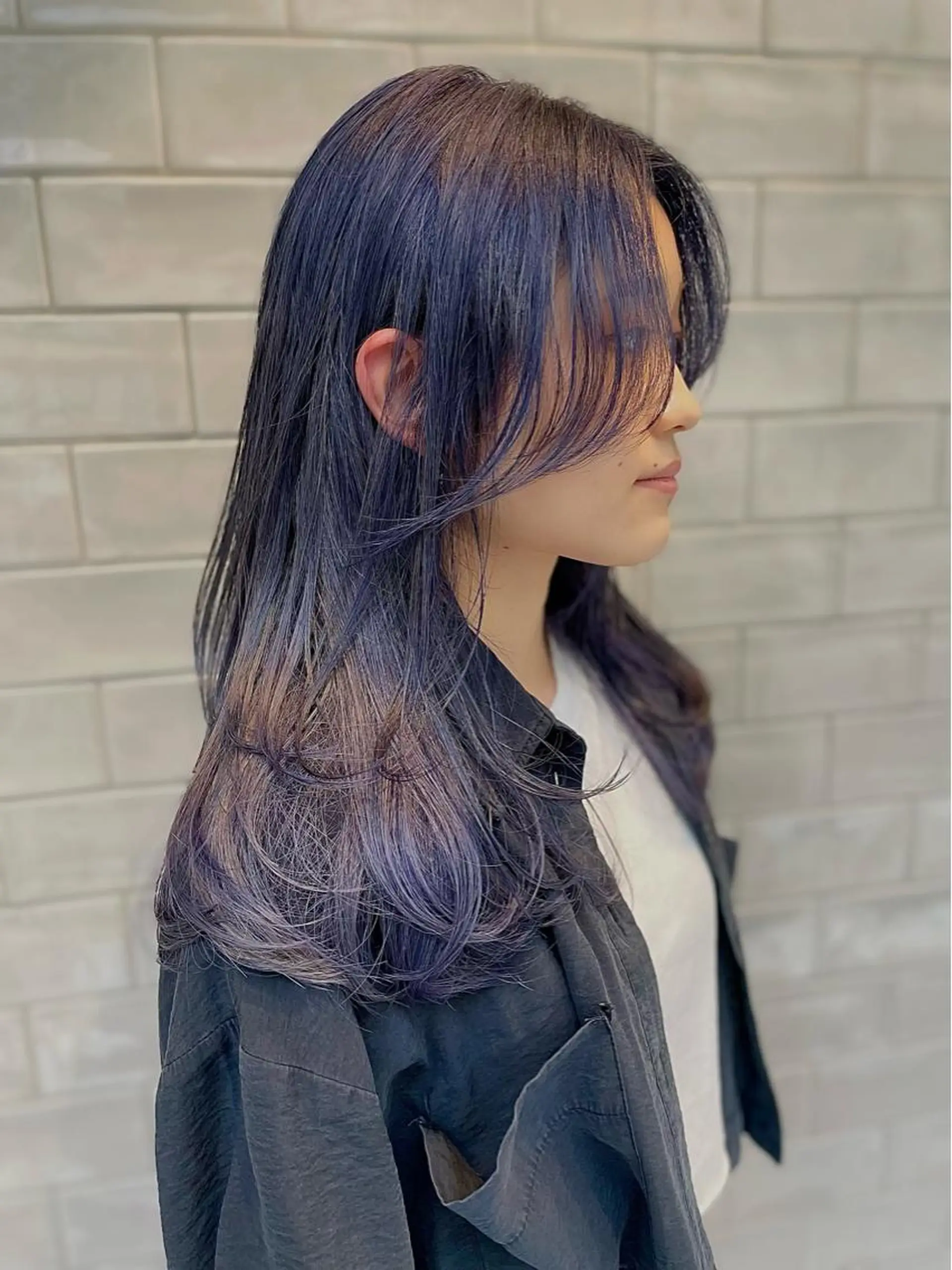 ミディアム カラー カット ヘアカラー トリートメント SALOWIN所属・ブリーチ✨ ボブ✨レイヤーのヘアスタイル