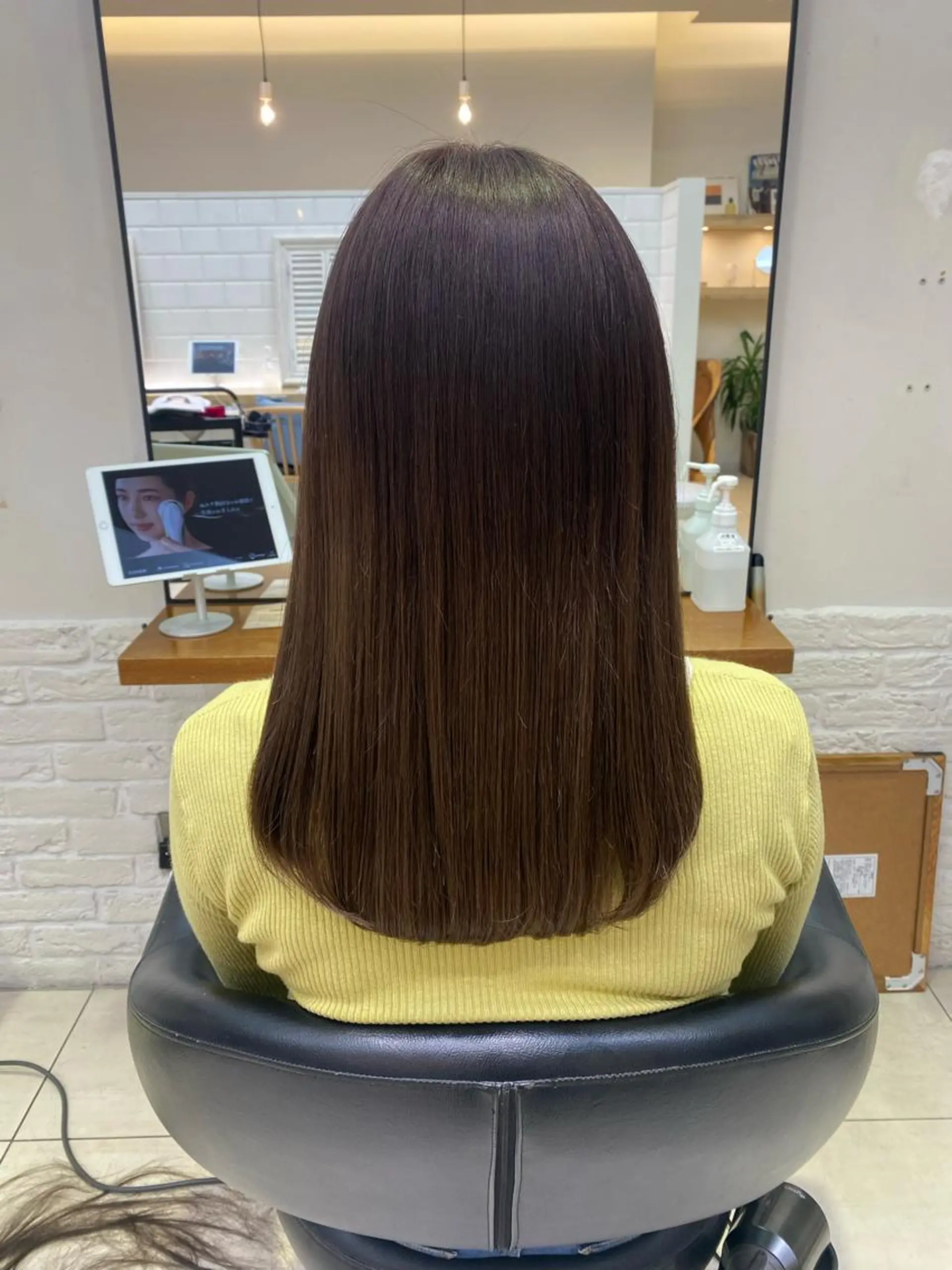 ロング ロング カット トリートメント コテ巻き風パーマ✨ かつみのヘアスタイル