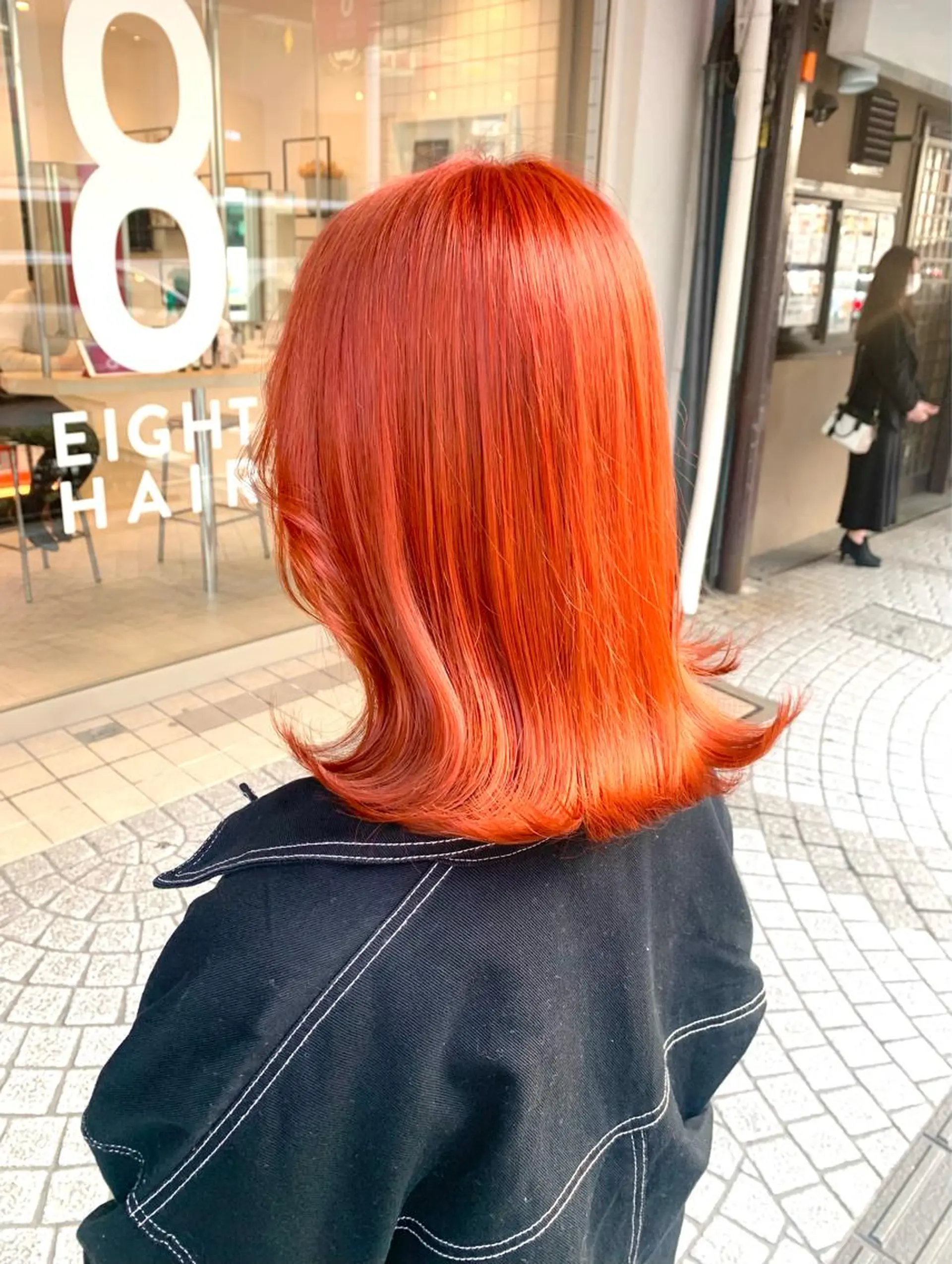 ミディアム みなもと ちはるのヘアスタイル