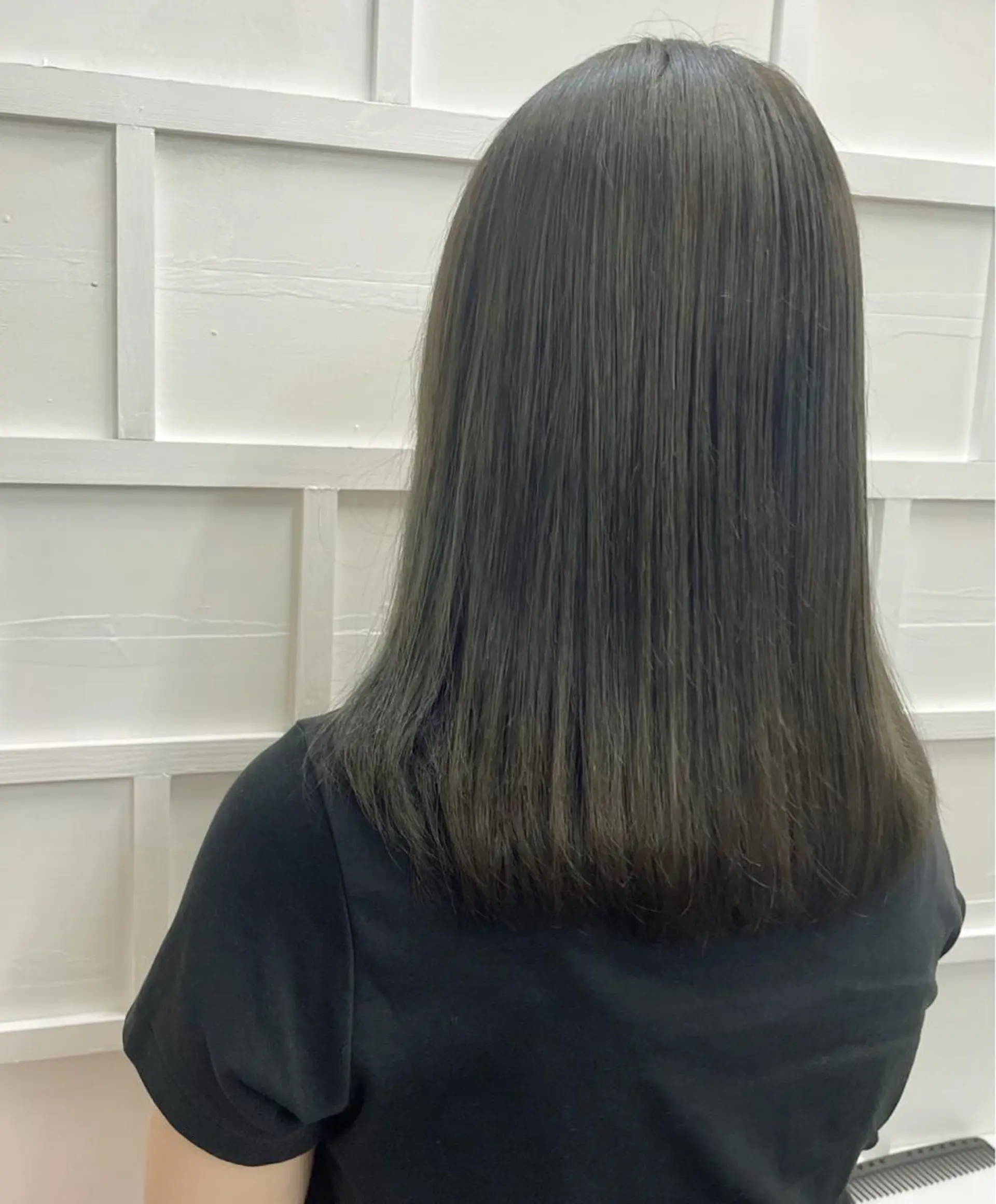 ミディアム カラー ケアブリーチ /髪質 改善/古橋圭史郎のヘアスタイル