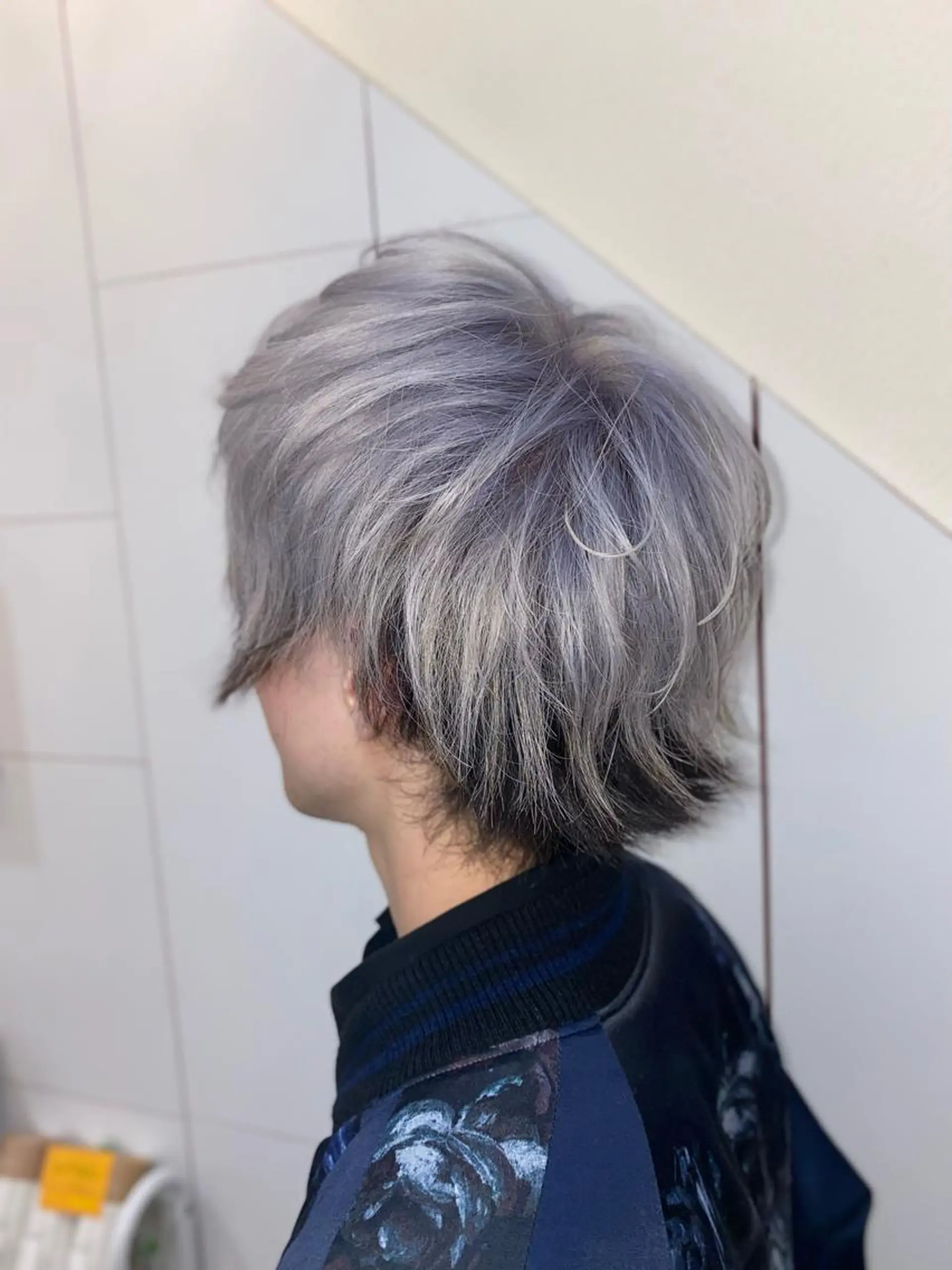 メンズ ヘアカラー トリートメント ゆぴ☾‪/推しカラー /ハイトーンのヘアスタイル