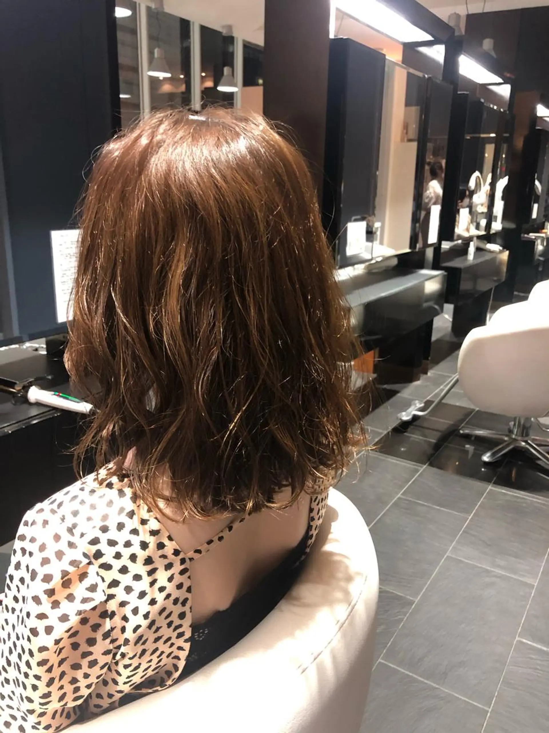 ミディアム 岡 大斗のヘアスタイル