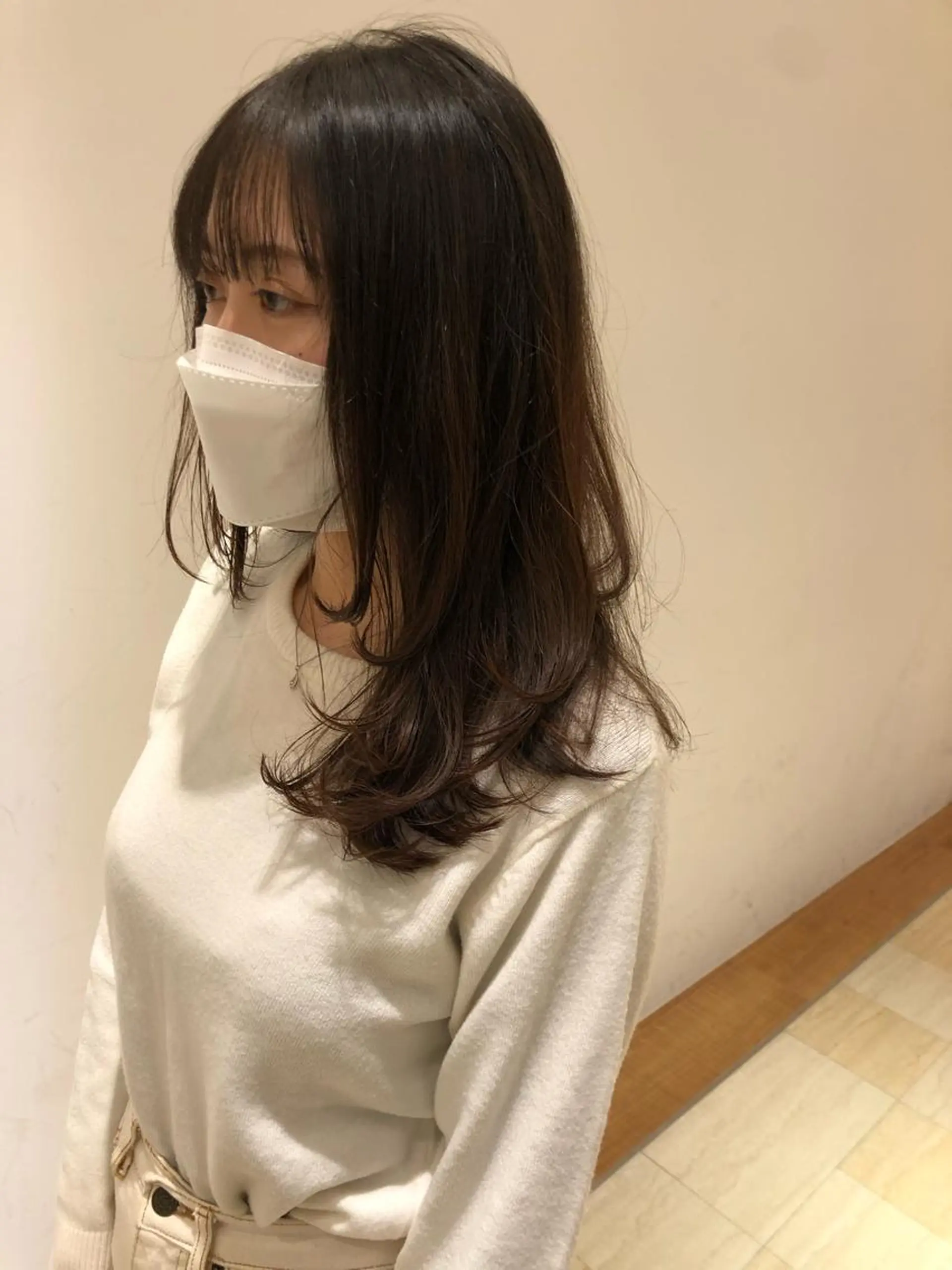 ミディアム ミディアムレイヤー レイヤーカット Gardenhair 小笠原篤矢ショートのヘアスタイル