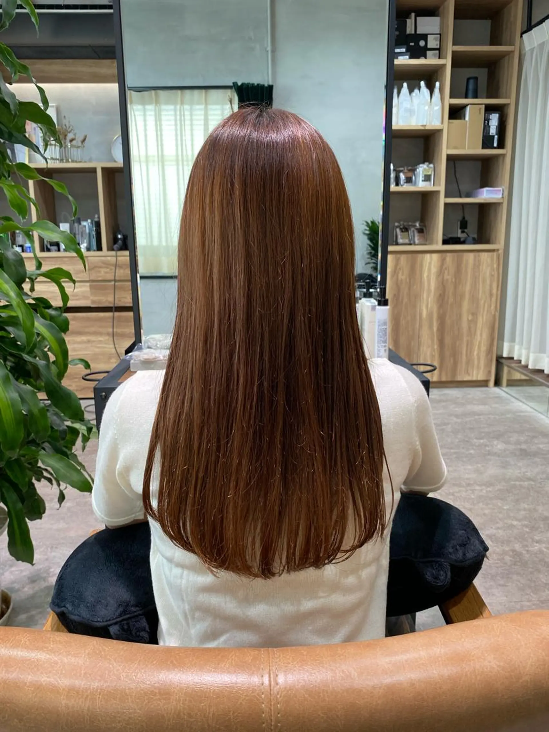 ロング 髪質改善 トリートメント トリートメント 大久保 優香のヘアスタイル