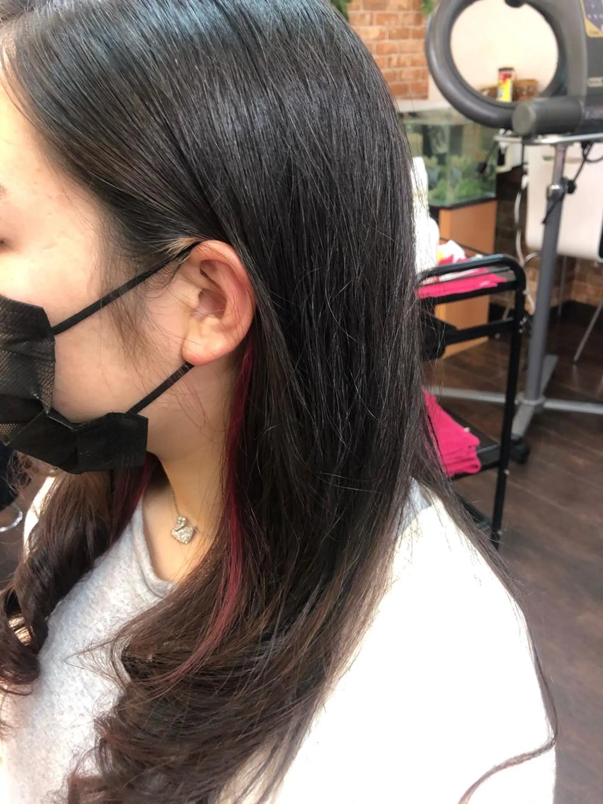 ロング カラー 桧山 真のヘアスタイル