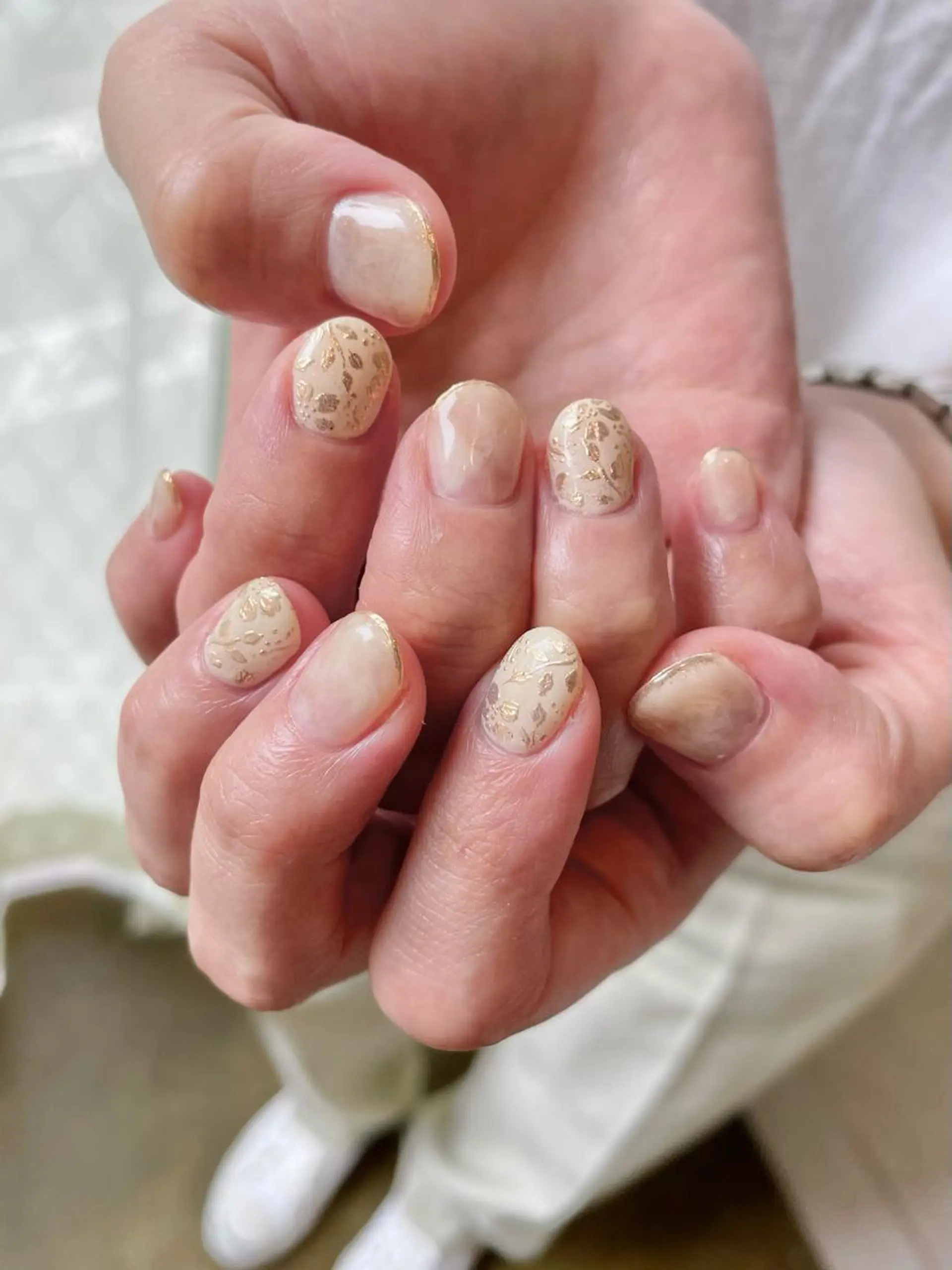 ネイル ブライダルネイル cachette mのネイルデザイン