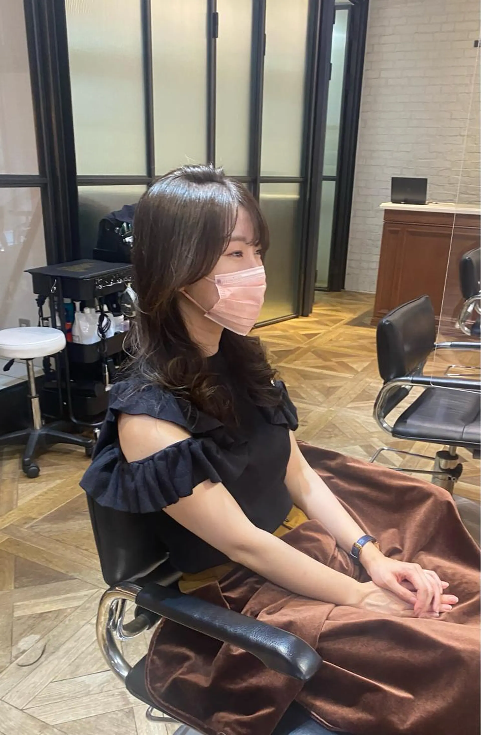 ロング シースルーバング カット ヘアカラー トリートメント ヘッドスパ ヘアセット LOTUS表参道所属・【代表】 🌟MASA🌟美髪のヘアスタイル
