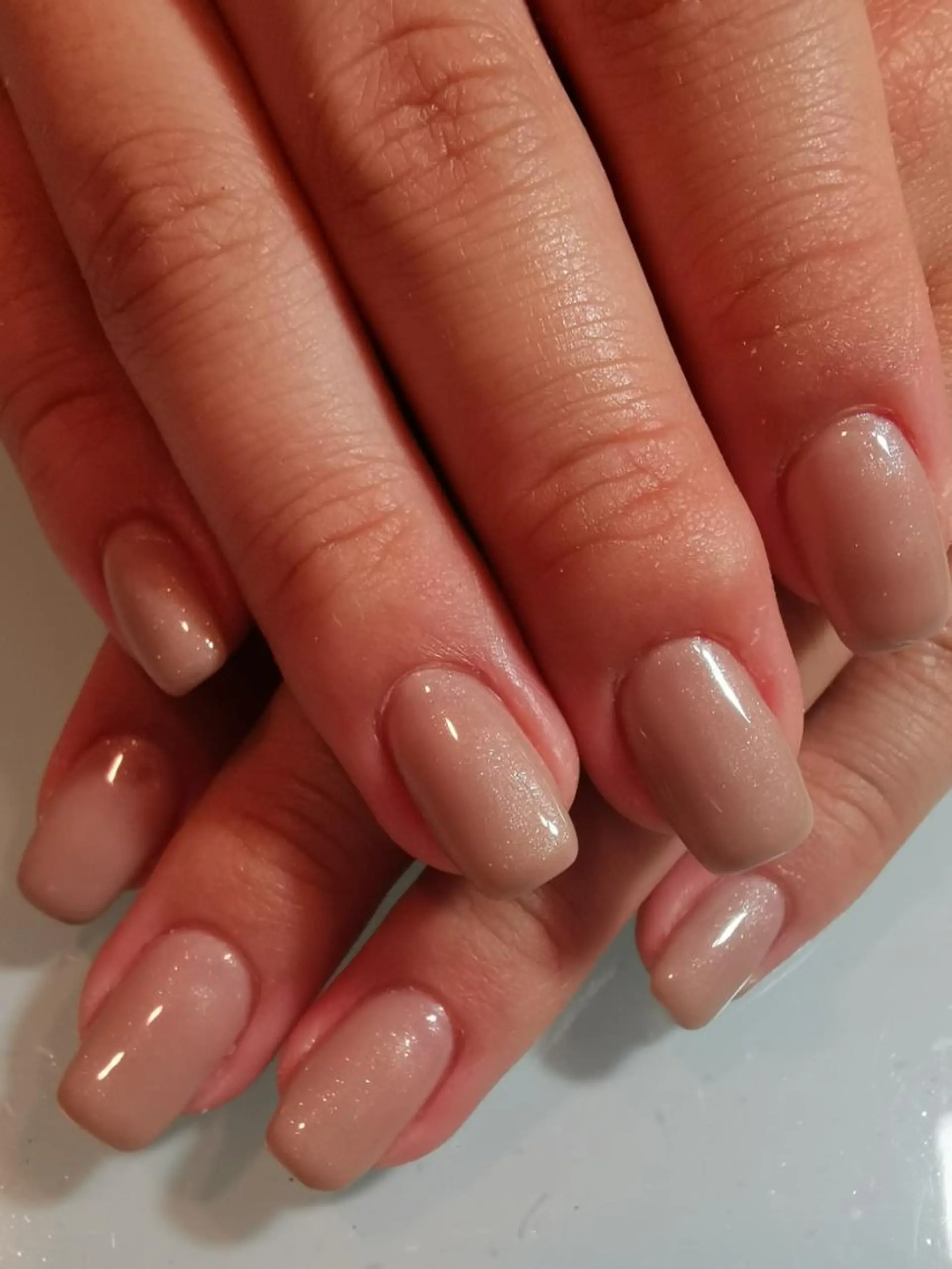 ネイル カラー ベージュカラー ハンドネイル 人気エリア💖完全個室【ルリエ】所属・ネイルサロン Lelienルリエのネイルデザイン