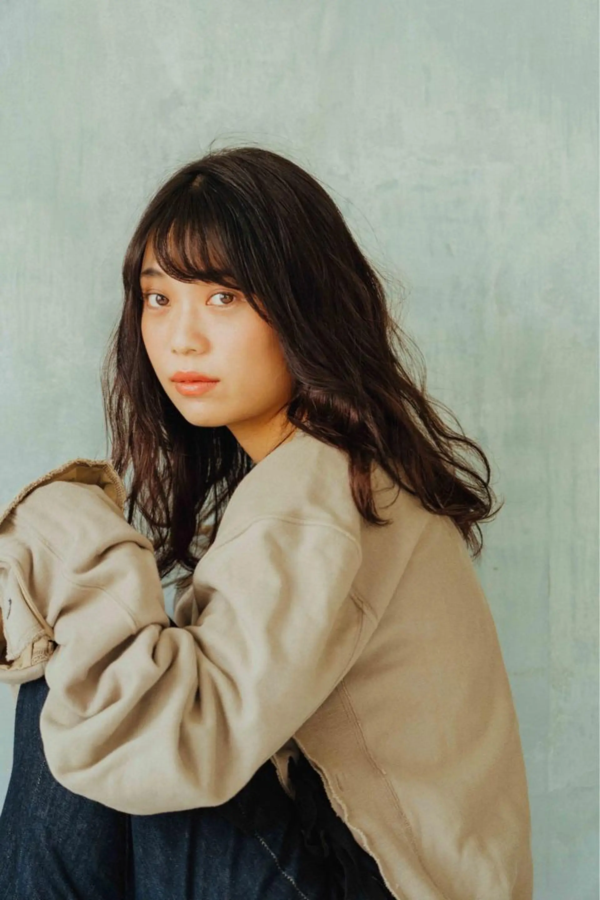 セミロング カラー パーマ ヘアアレンジ メンズ キッズ ネイル マツエク・マツパ メンズウルフカット アディクシーカラー 透明感カラー ボブ ウルフカット unu hair所属・藤井 仁紀のヘアスタイル