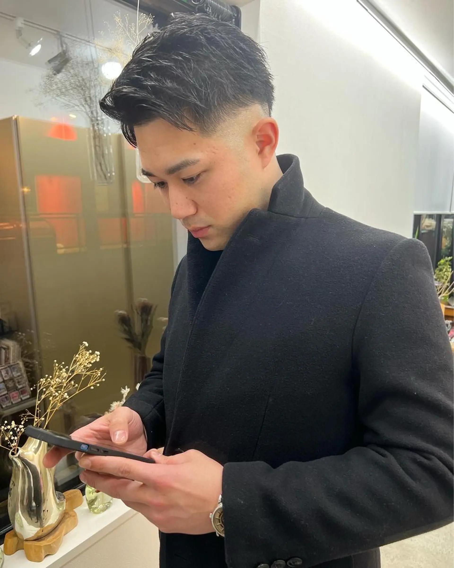 ショート カラー パーマ ヘアアレンジ メンズ 【池袋/スパイキー ショート】ⓝⓘⓜⓤのヘアスタイル