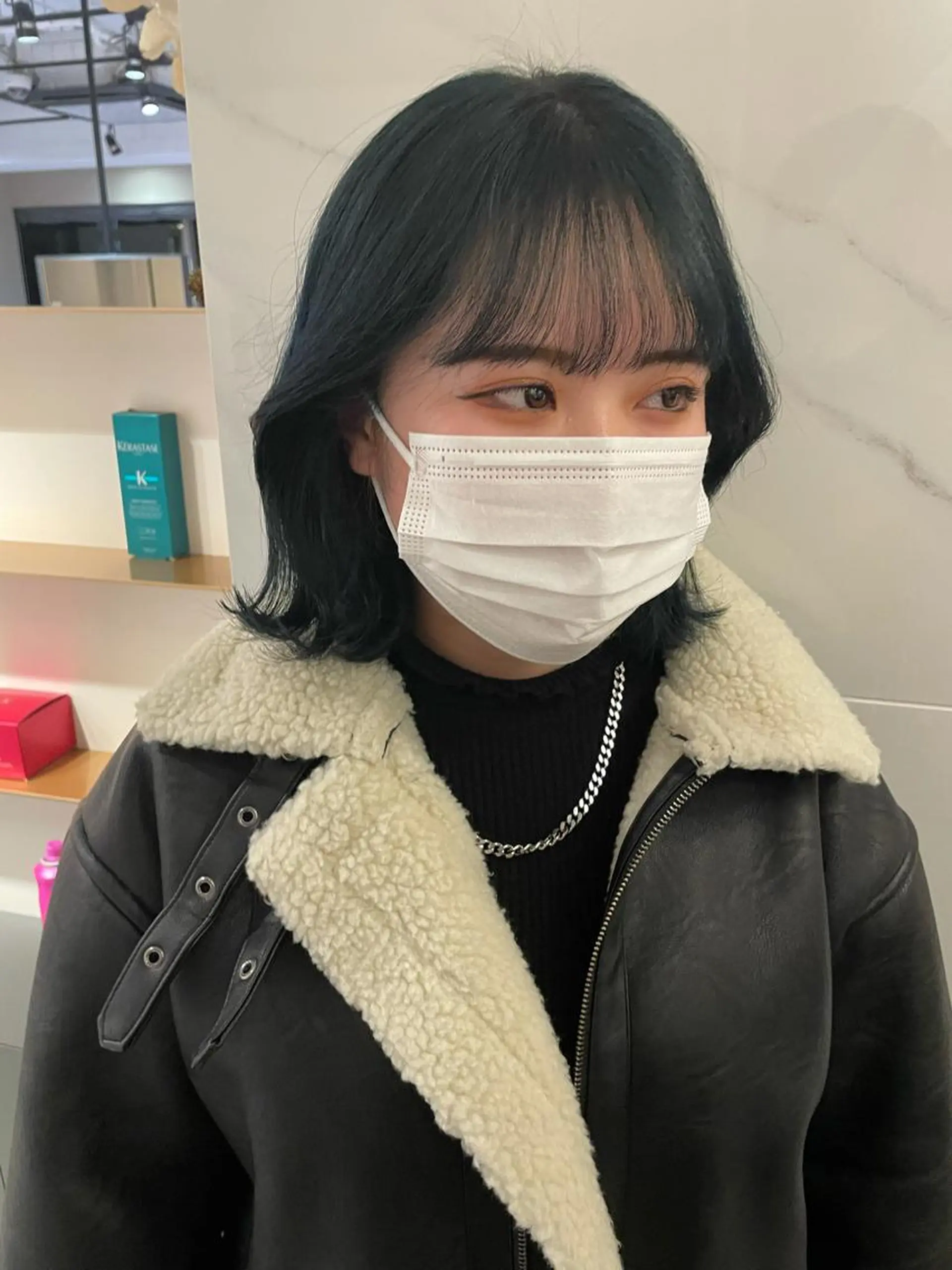 カラー 石山 洸平のヘアスタイル