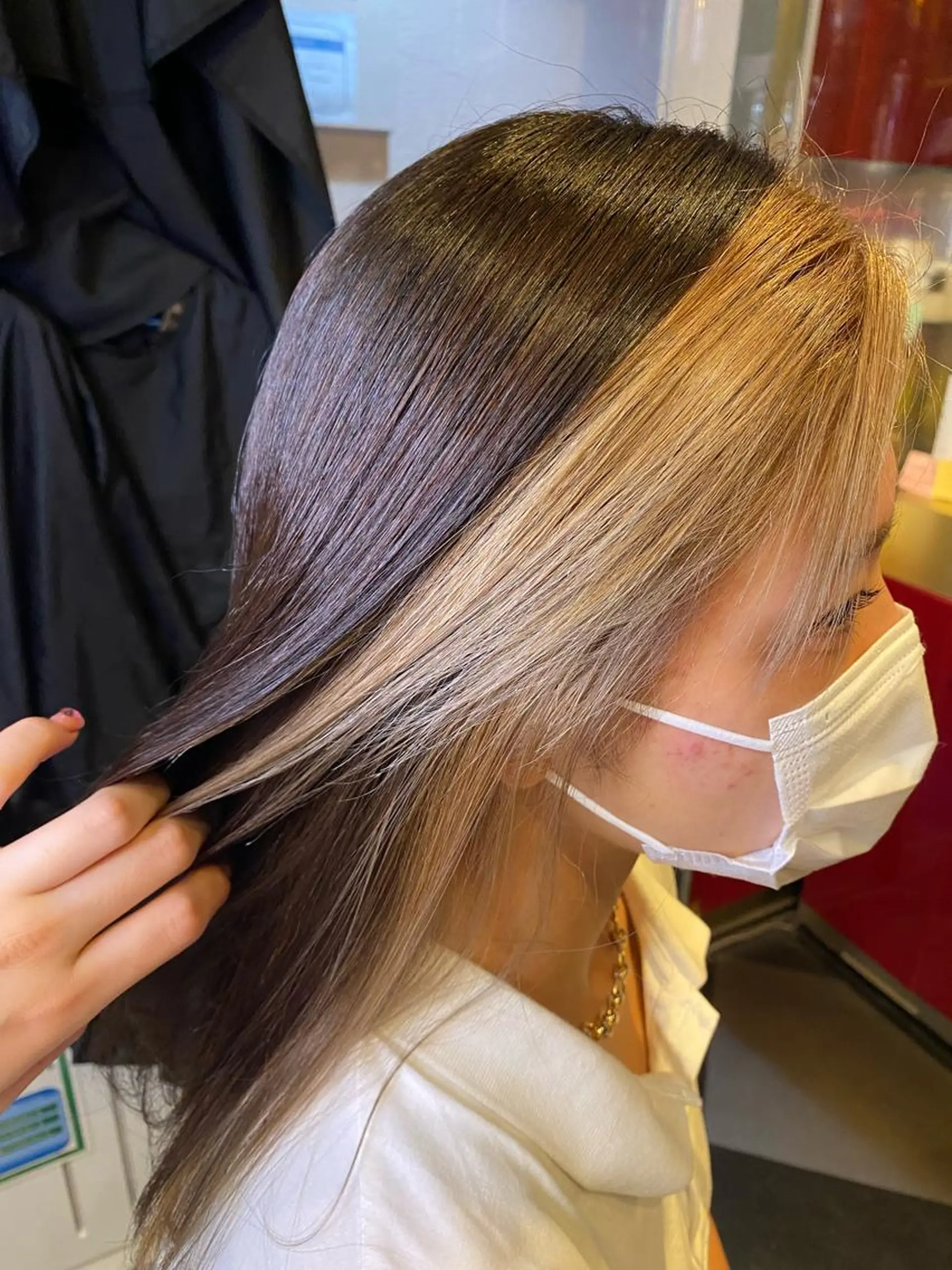 カラー レイヤーカット/ カラー/長谷恵花のヘアスタイル