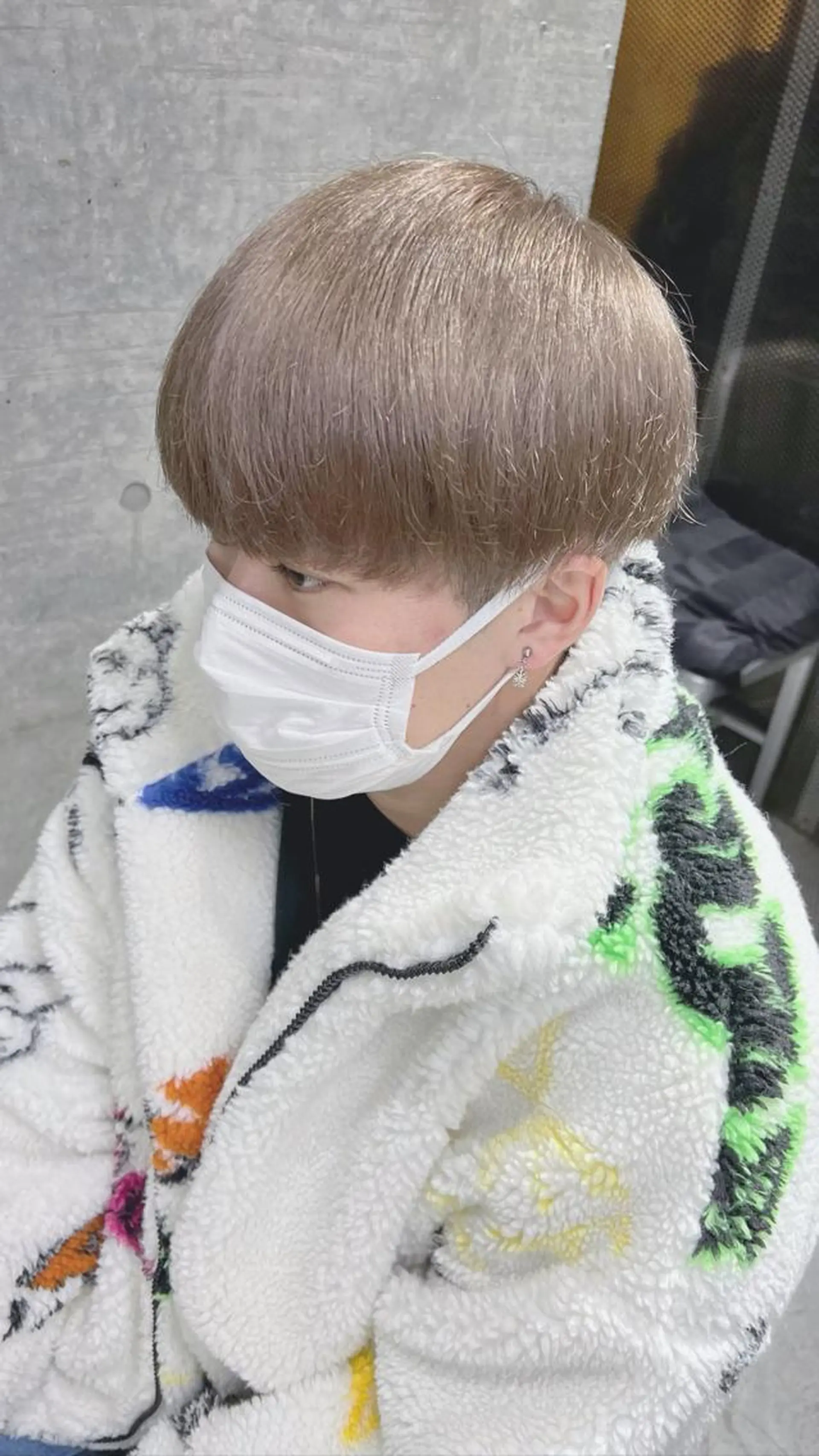 ショート カラー メンズ メンズブリーチ ブリーチ Rea men's 原宿所属・藤井優大 店舗異動しましたのその他イメージ