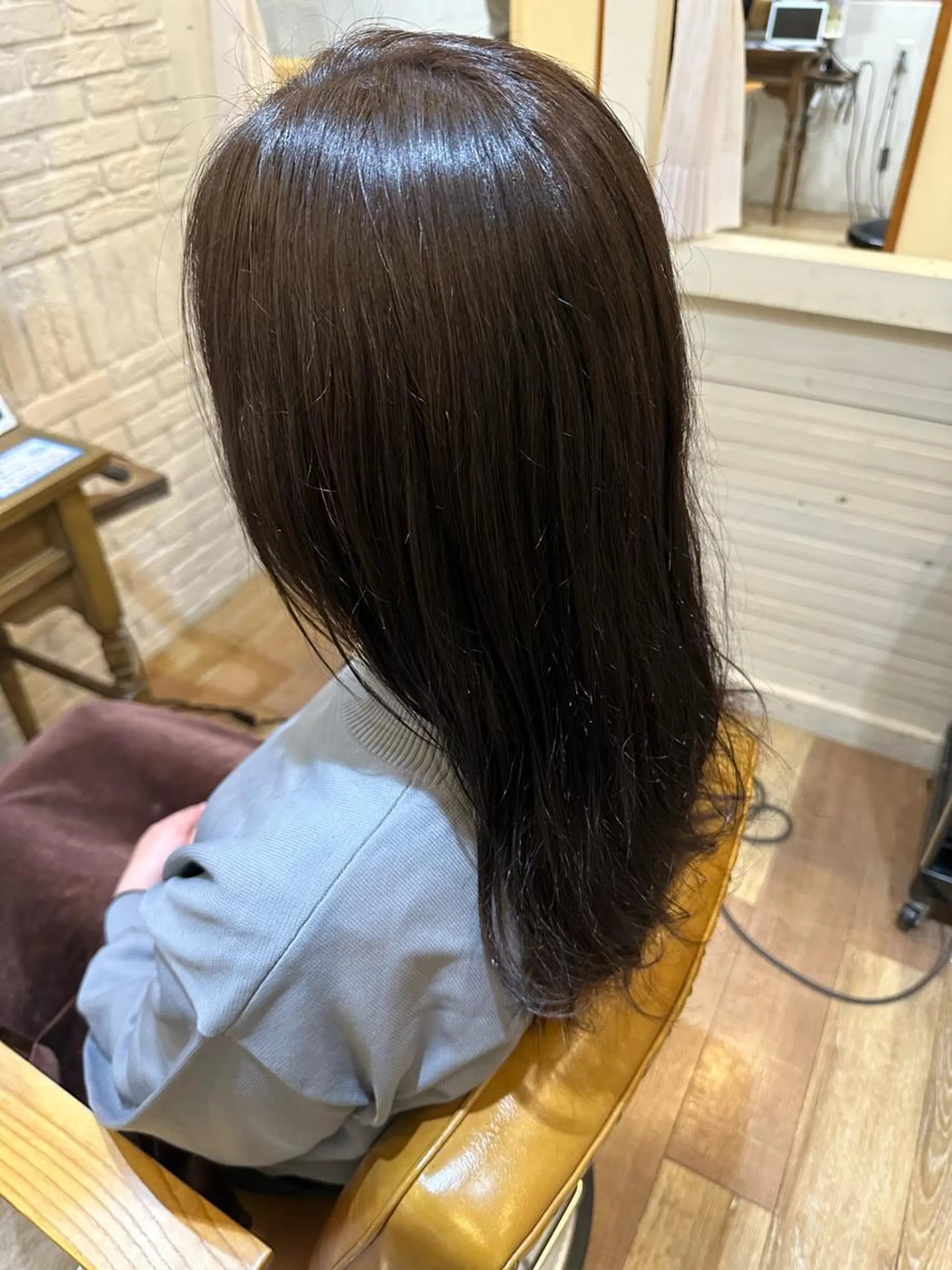 セミロング 透明感カラー/韓国風 /髪質改善/ゴトウのヘアスタイル