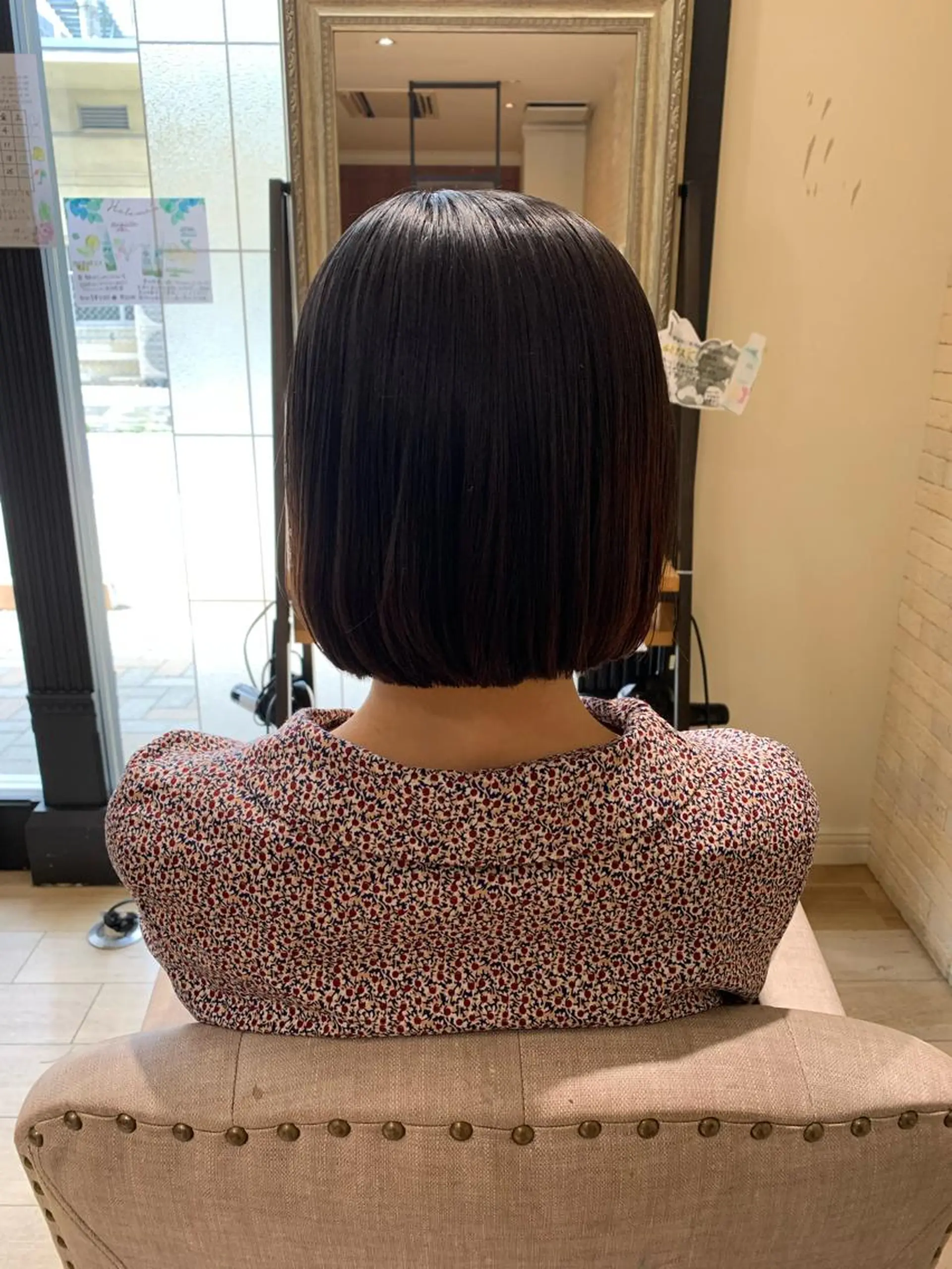 ショート パーマ ショートボブ ボブ ショートヘア 縮毛矯正 縮毛矯正 トリートメント 艶髪レイヤー上田 紗也🇰🇷💗のヘアスタイル