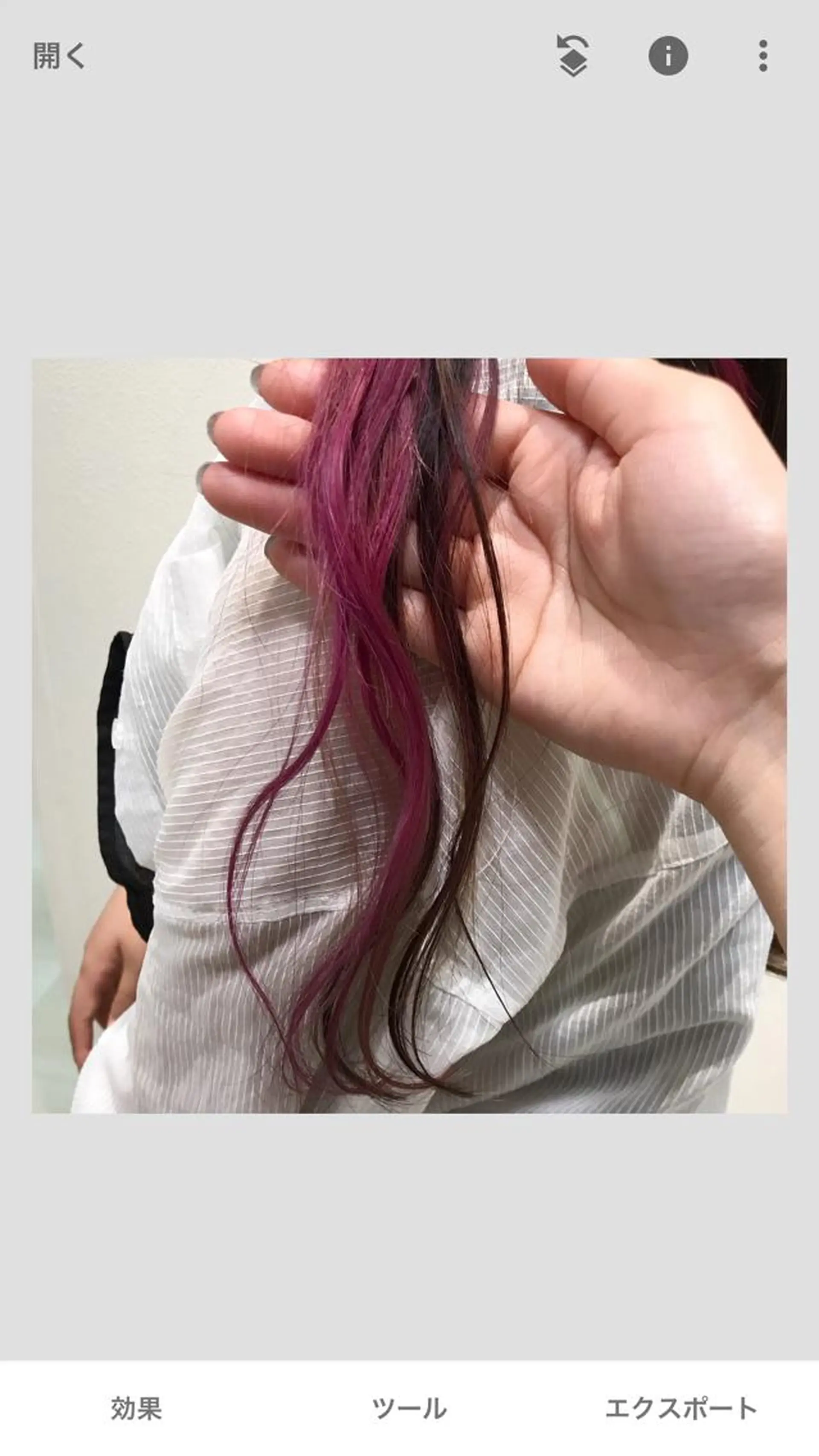 ロング カラー muku所属・レディースカット モデル/ayunaのヘアスタイル