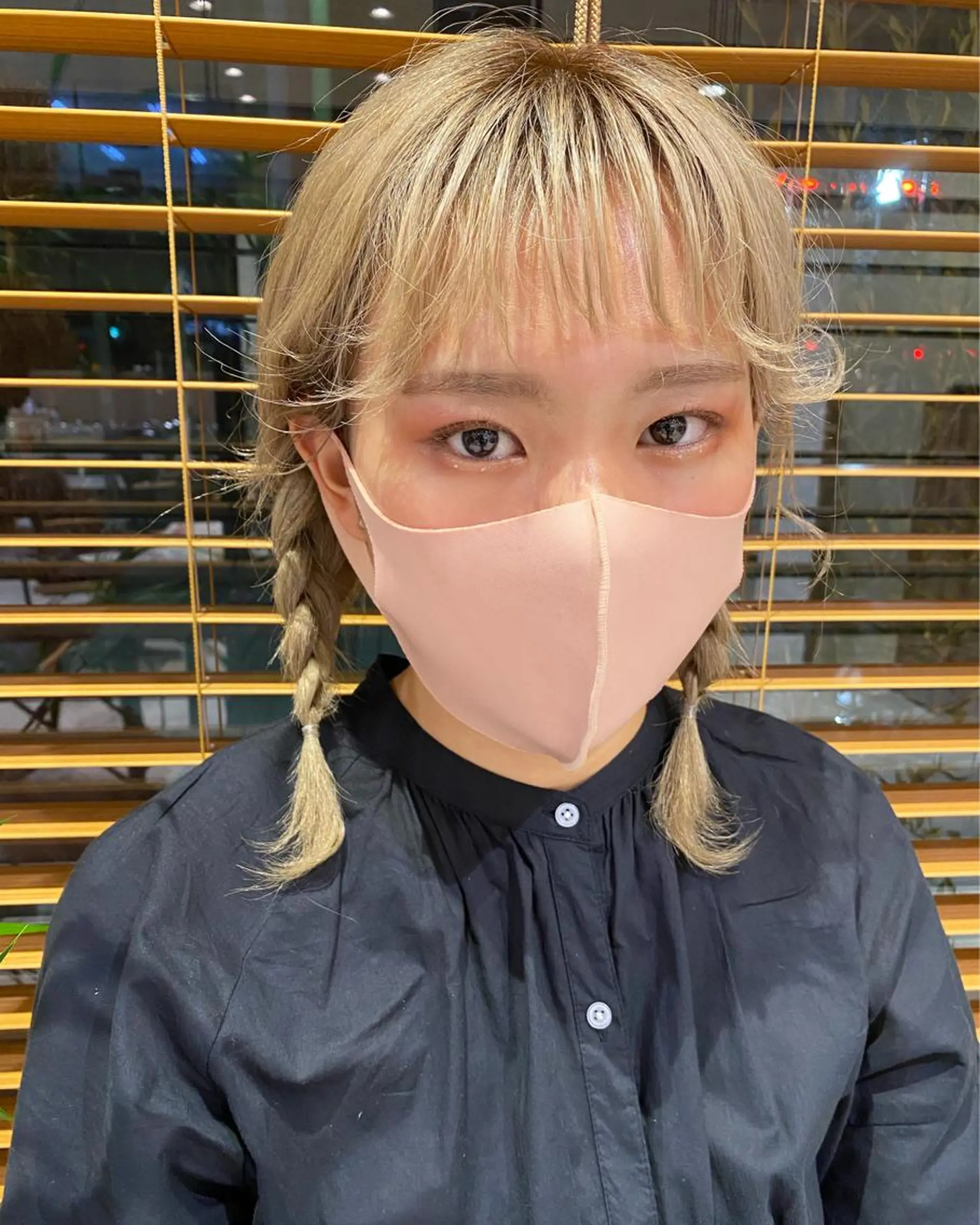 セミロング カラー ヘアアレンジ ヘアカラー トリートメント ヘッドスパ パーマ指名No1 /namiのヘアスタイル