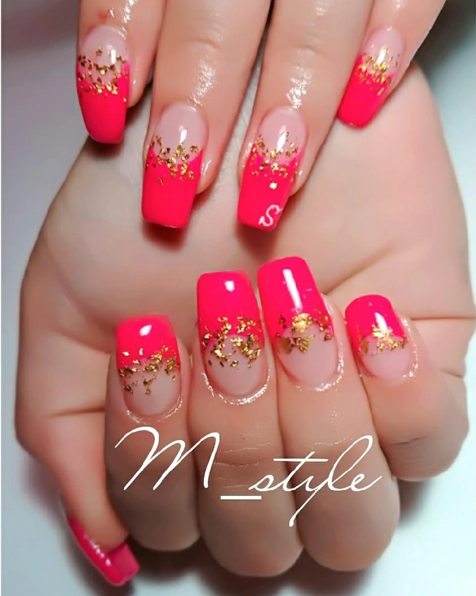 ネイル 下妻市ﾈｲﾙｻﾛﾝ M_styleのネイルデザイン