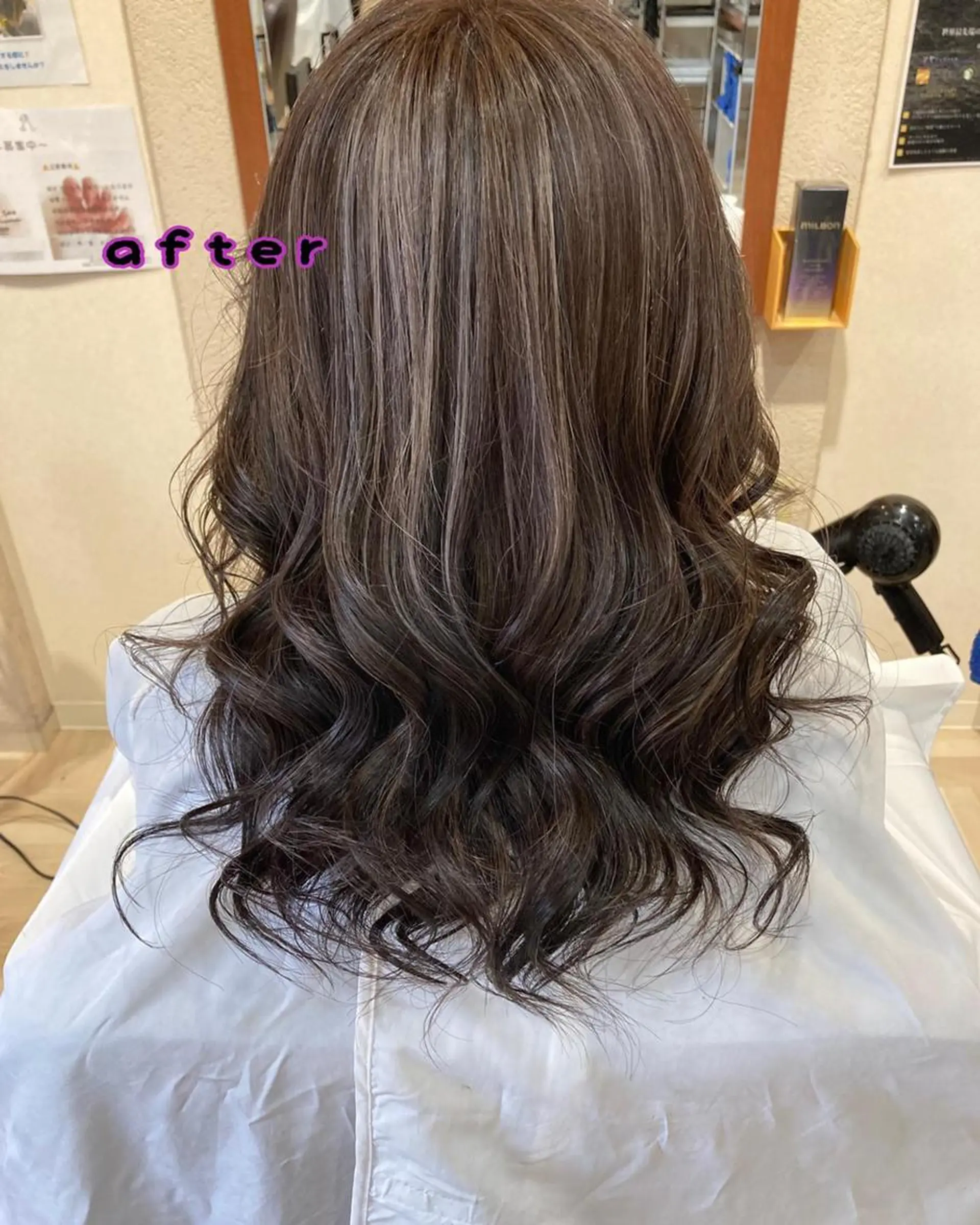 カラー ハイライトカラー 髪質改善/透明感 カラー/内藤有須加のヘアスタイル