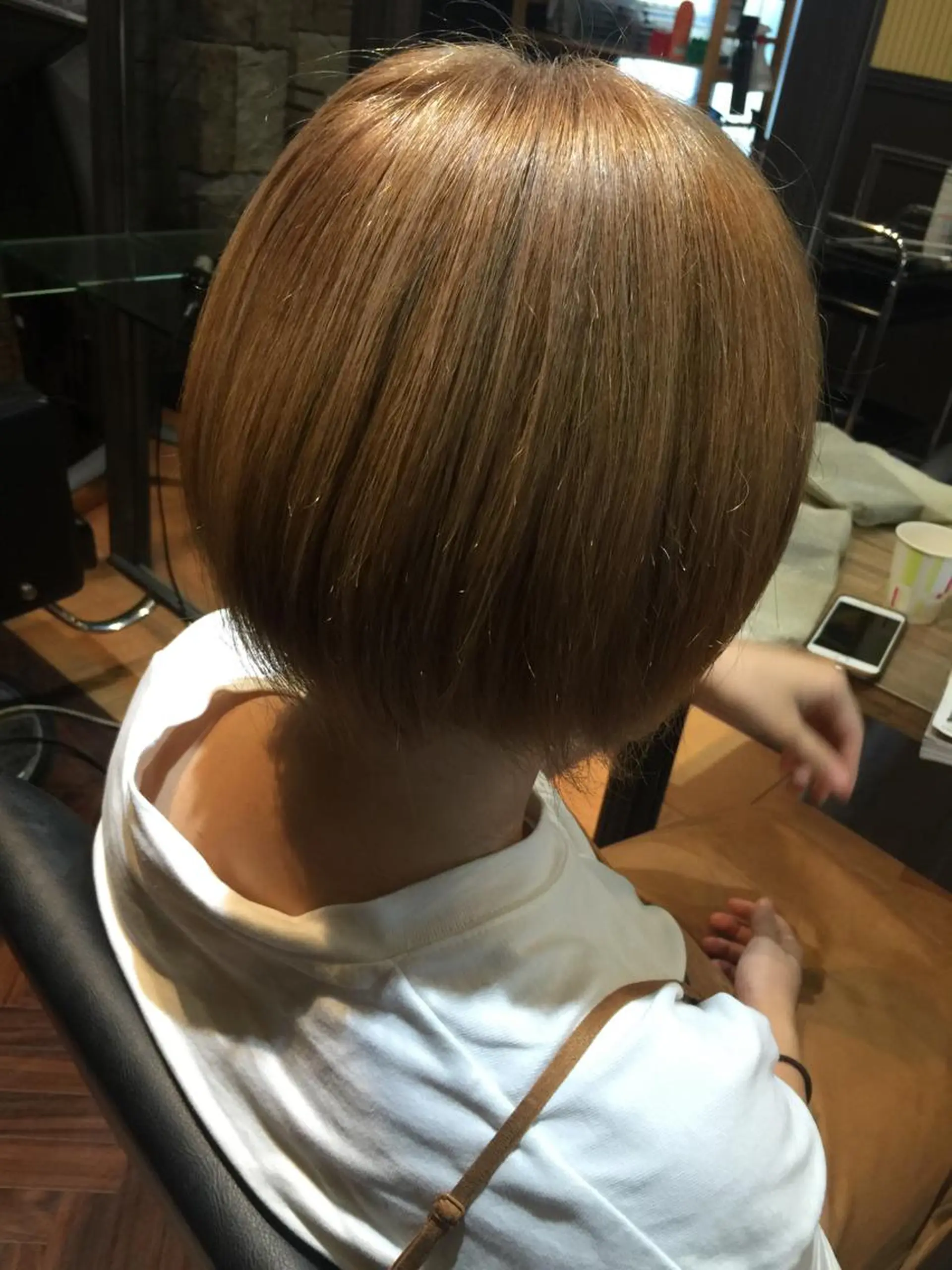 ショート カラー ショートヘア 神野 雅樹のヘアスタイル