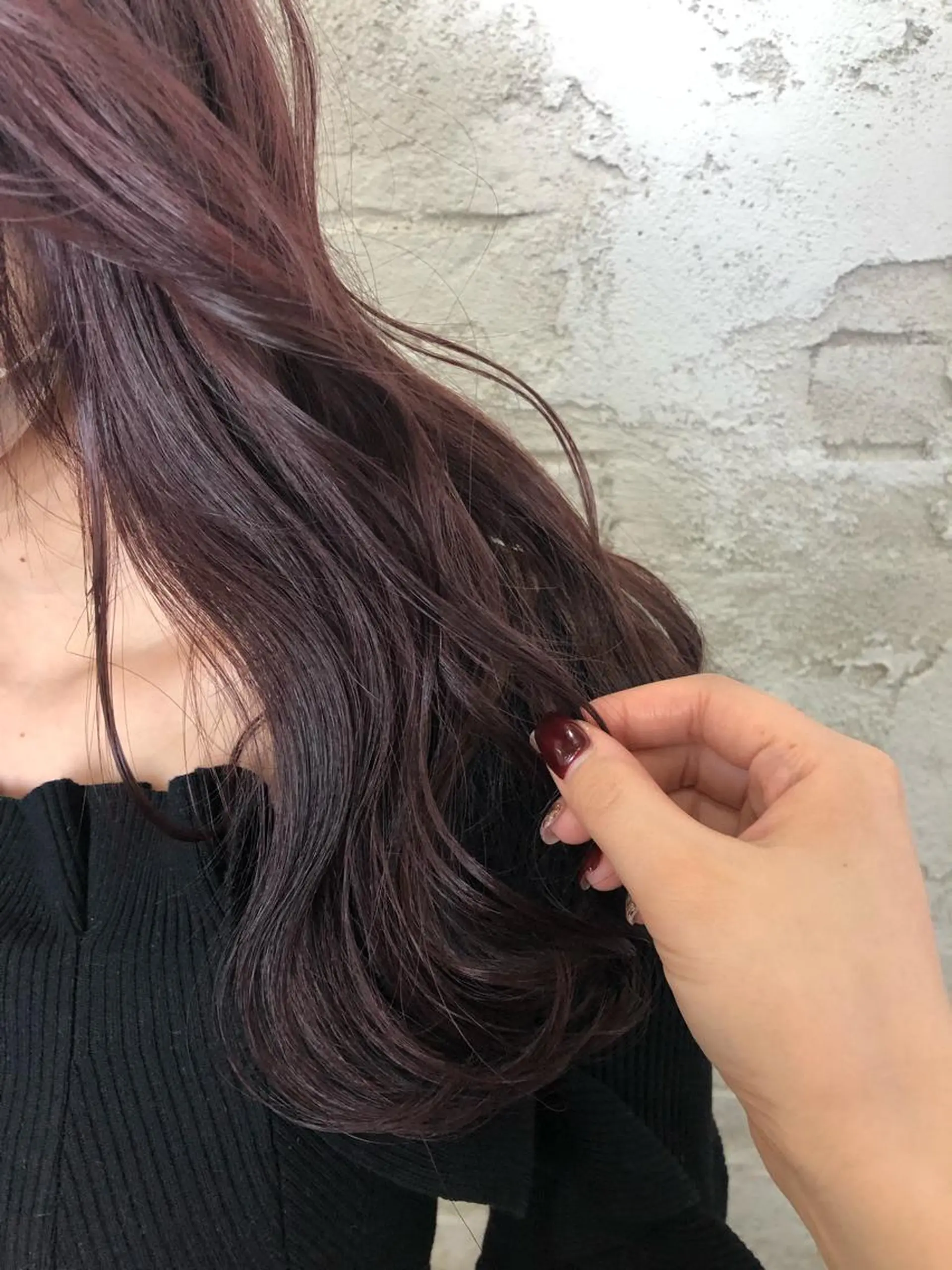 セミロング カラー ️❤️透明感カラー Yūka❤️のヘアスタイル