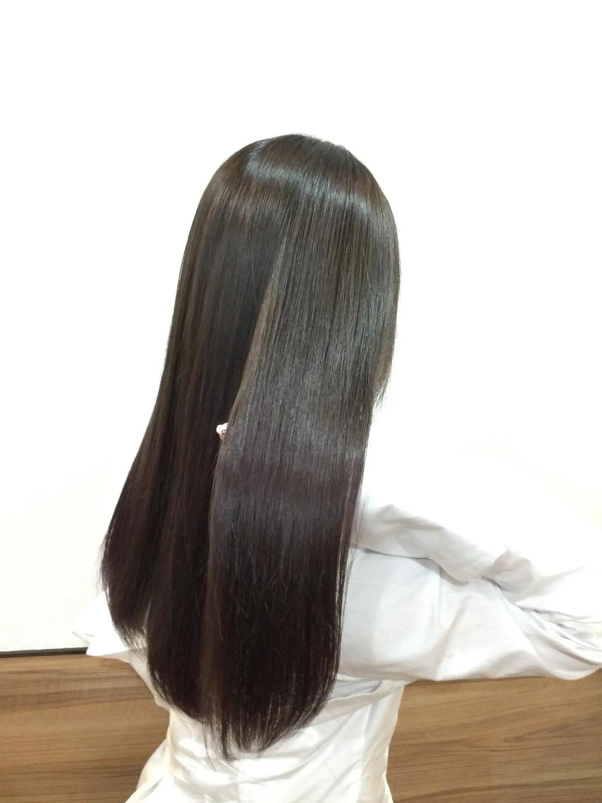 ロング パーマ 縮毛矯正 ストレートパーマ Annon プライベートサロンのヘアスタイル