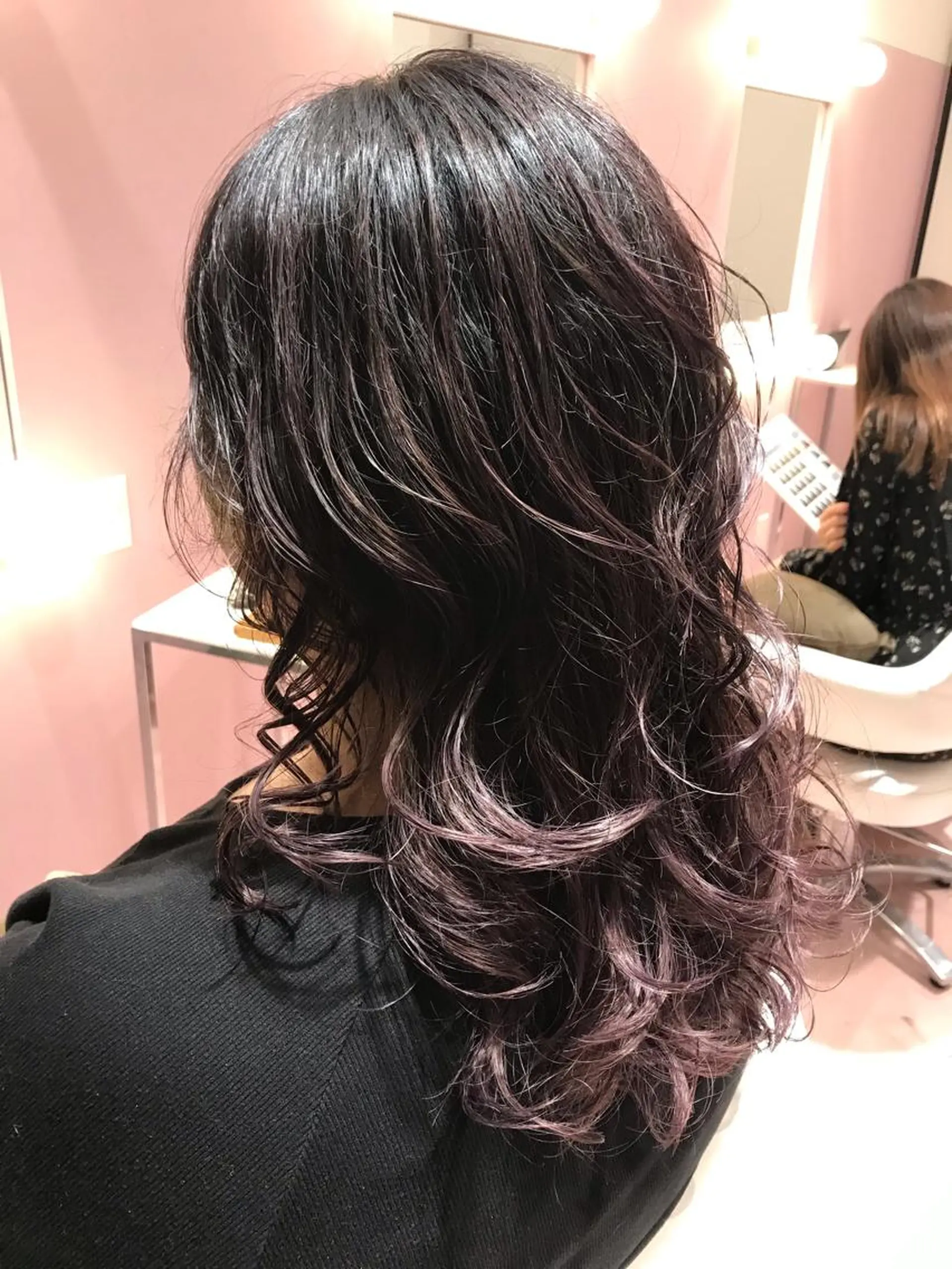 セミロング カット ヘアカラー トリートメント 所渉/韓国レイヤー /ウルフカットのヘアスタイル