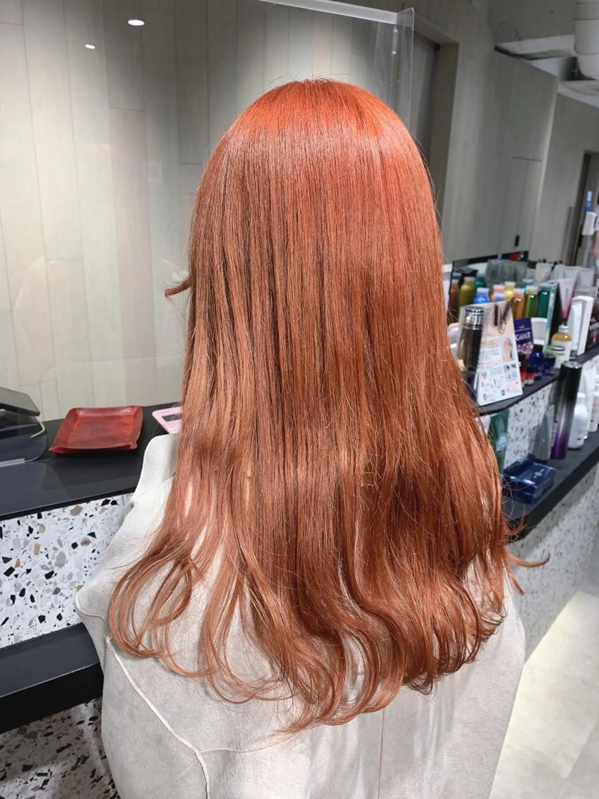 ロング カラー 🌿earth亀有店 【緑髪のノブ】🌿のヘアスタイル