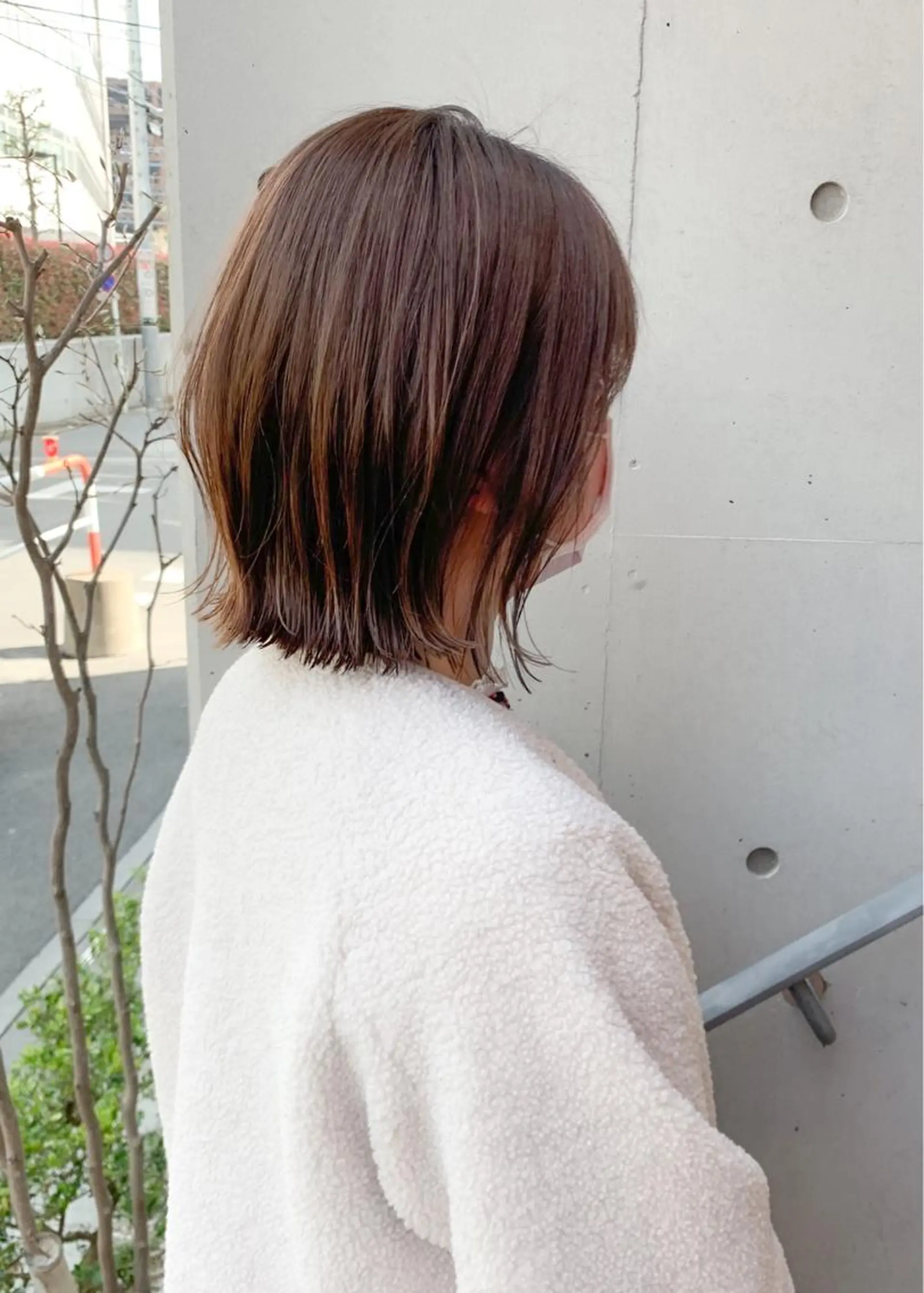 ショート カラー カット ヘアカラー トリートメント 森本 裕太 / ボブのヘアスタイル