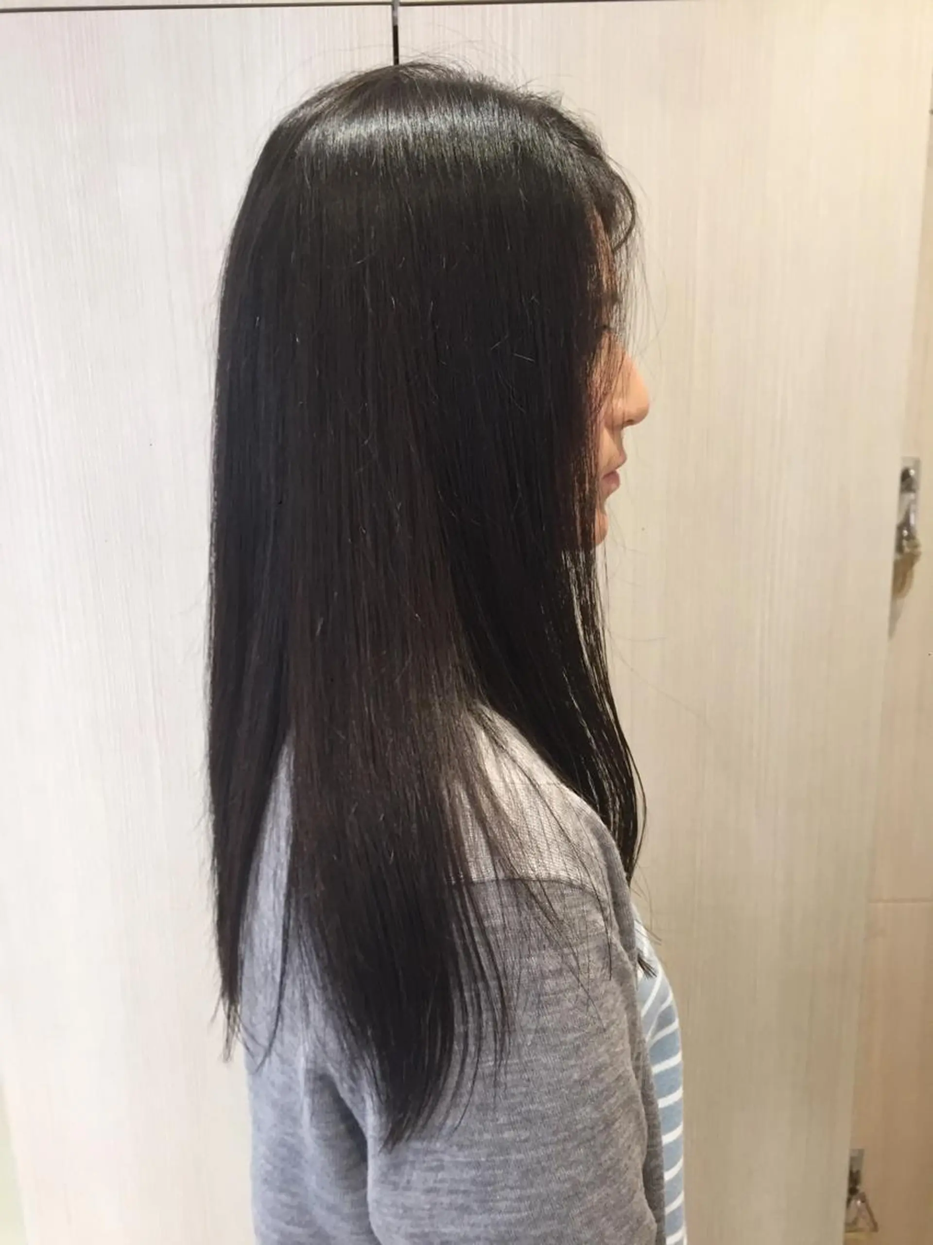 ロング トリートメント カット 縮毛矯正 トリートメント 堀井 猛史のヘアスタイル