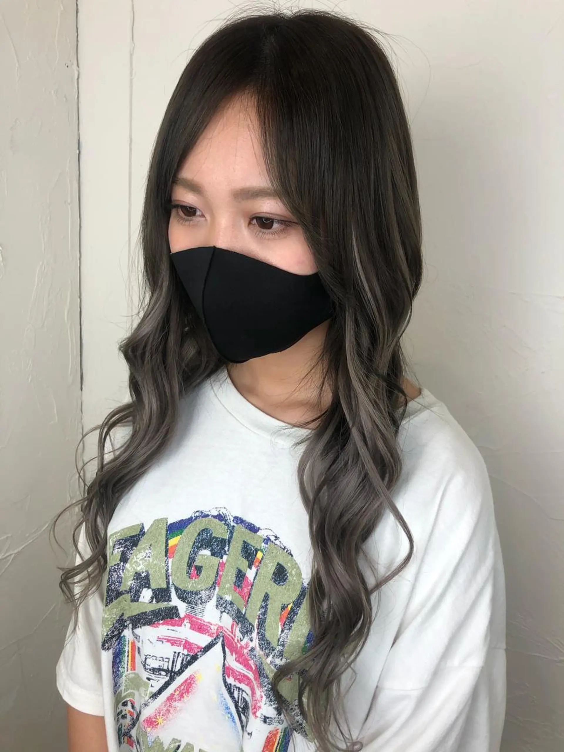 ロング ヘアカラー トリートメント 古山 勇太のヘアスタイル