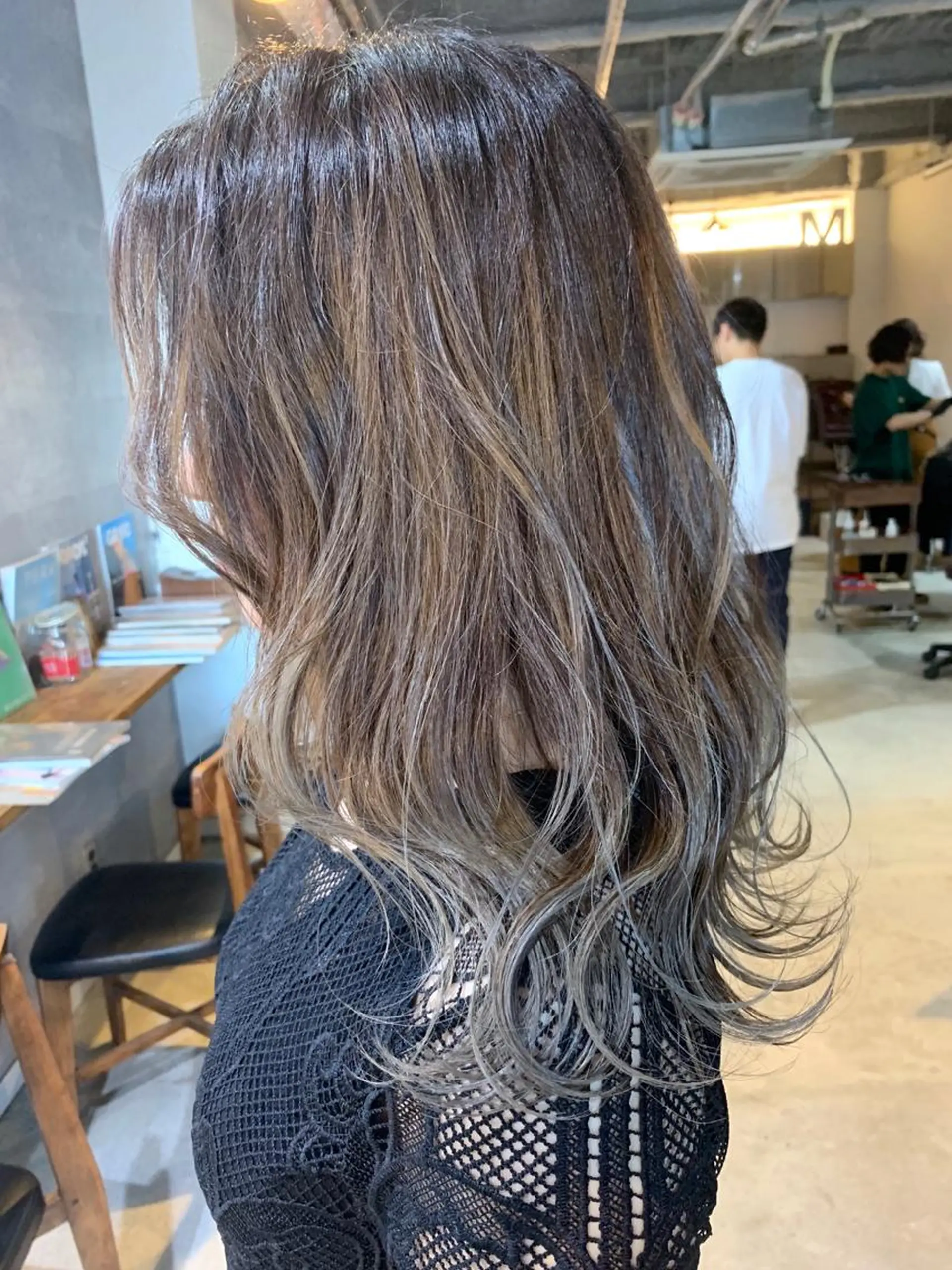 ミディアム カラー メンズヘア/レイヤー /ボブ山内春輝のヘアスタイル