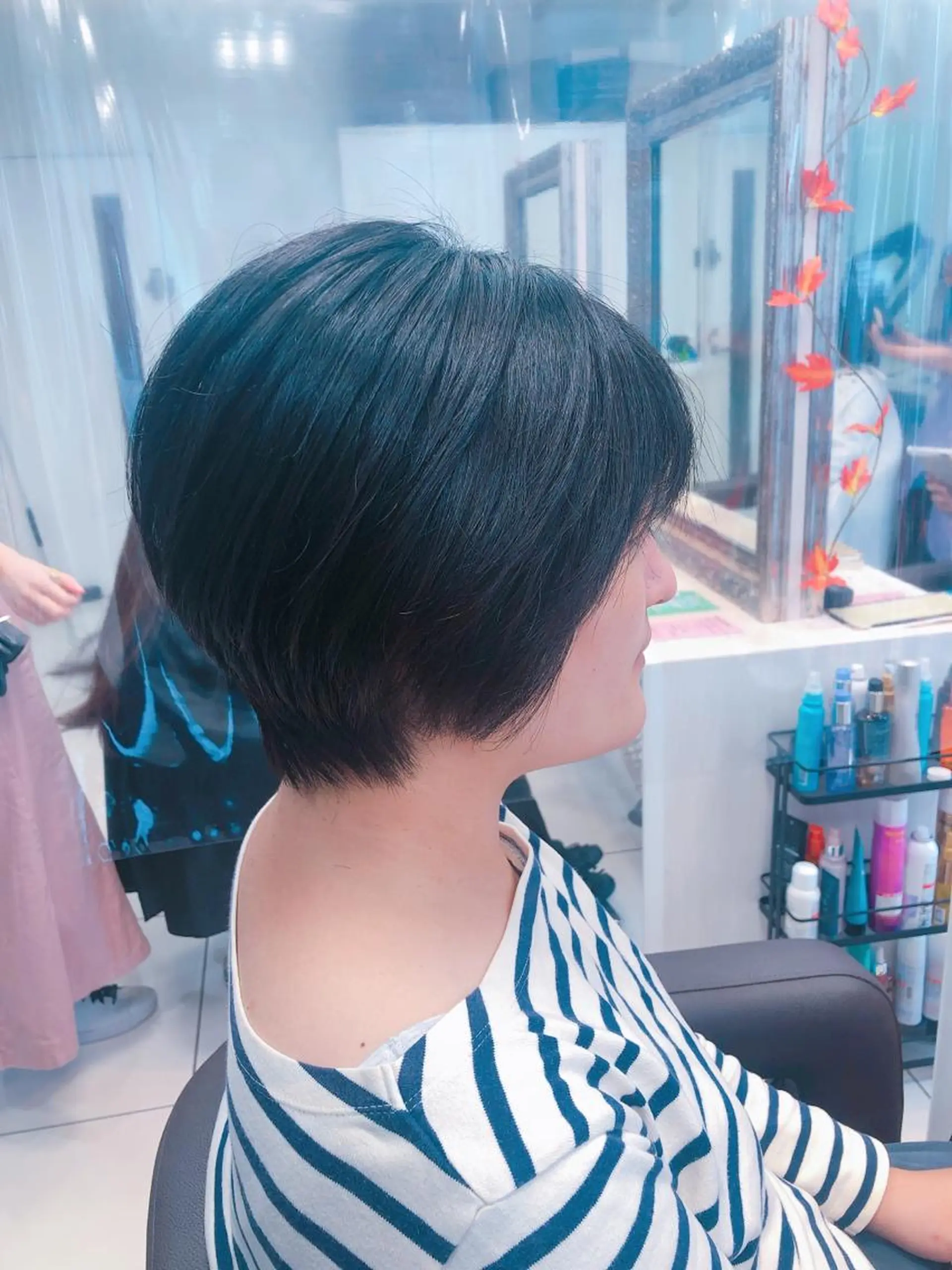 ショート カット 炭木 一也のヘアスタイル