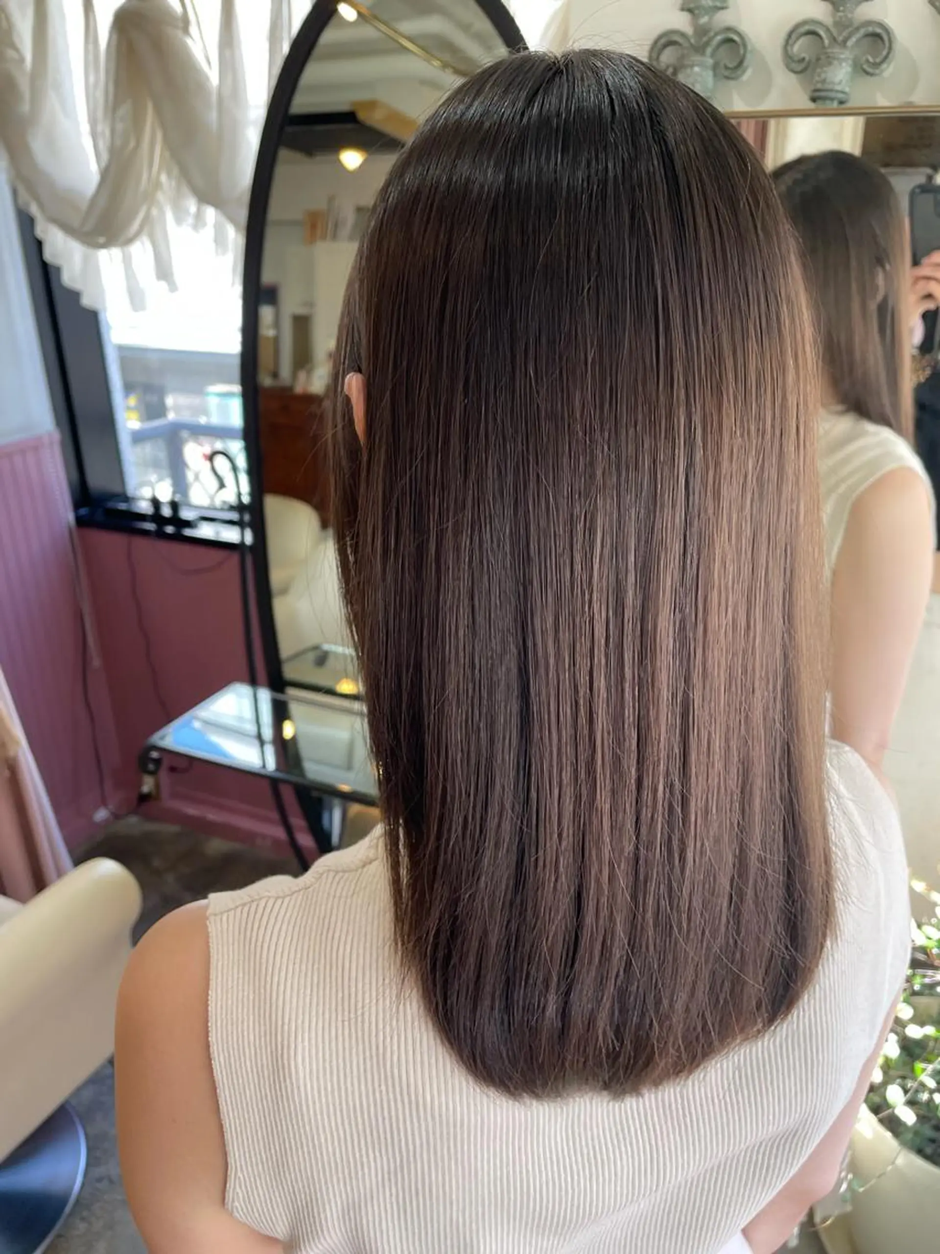 ミディアム カラー パーマ ヘアアレンジ メンズ 表参道Lise おおいしおりのヘアスタイル