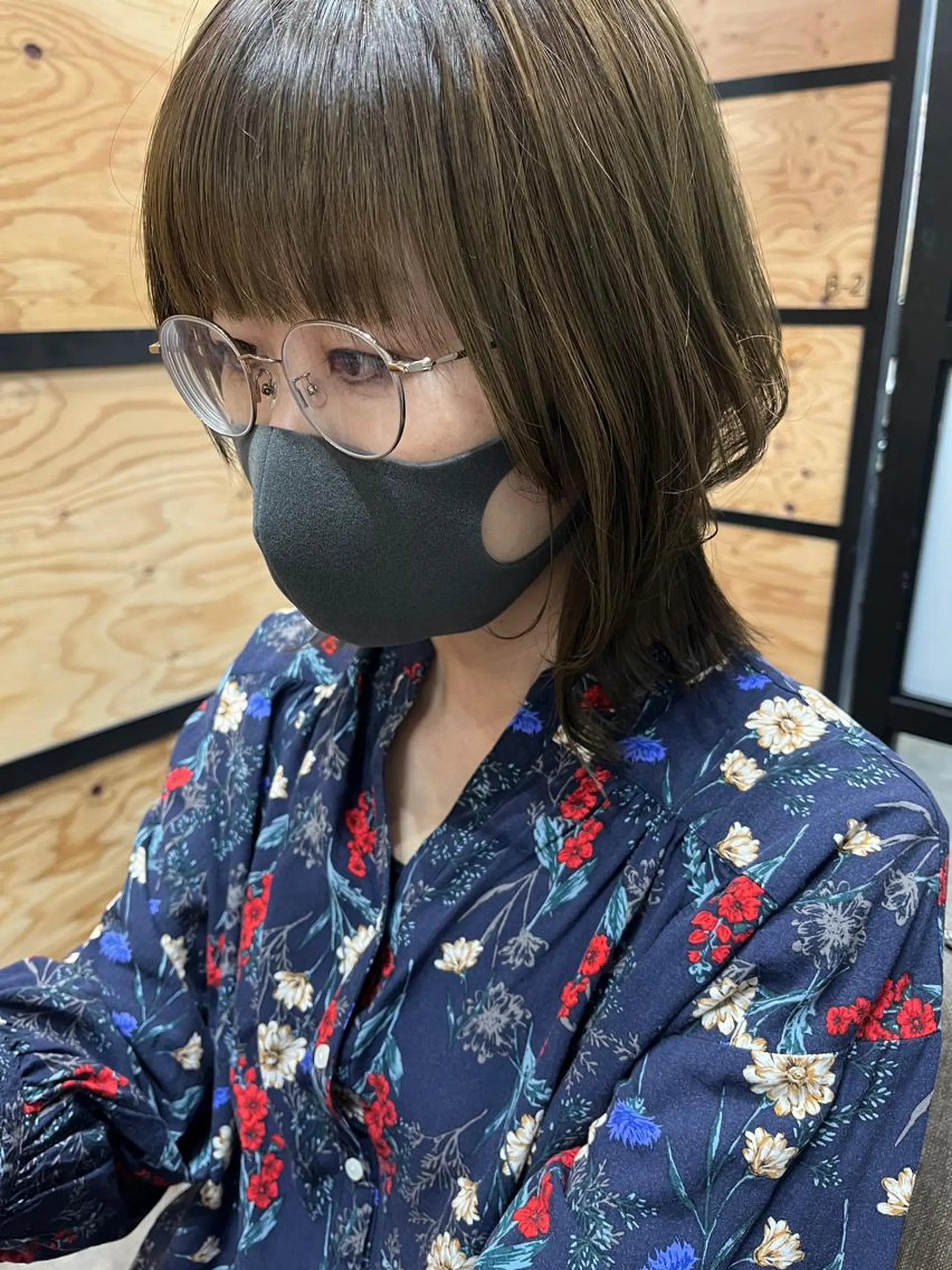 セミロング カラー パーマ ヘアアレンジ メンズ キッズ ネイル マツエク・マツパ アイブロウ メンズブリーチ メンズハイライト メンズインナーカラー メンズ韓国風 ブリーチ ヘアカラー トリートメント ヘッドスパ times salon名駅所属・久木原 ゆりのヘアスタイル