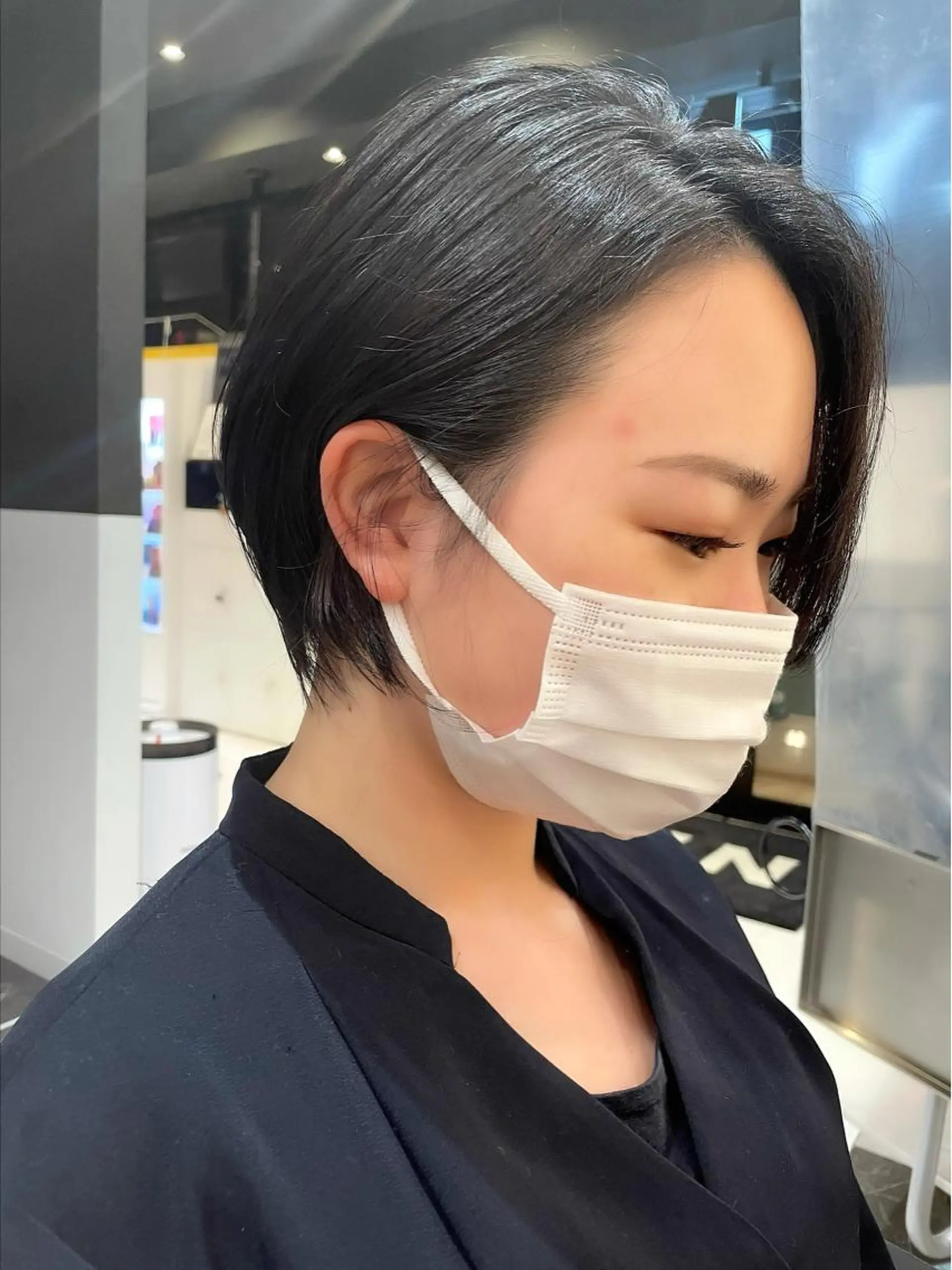 ショート ショートボブ ボブ ショートヘア メンズヘア特化 崎田 成人のヘアスタイル