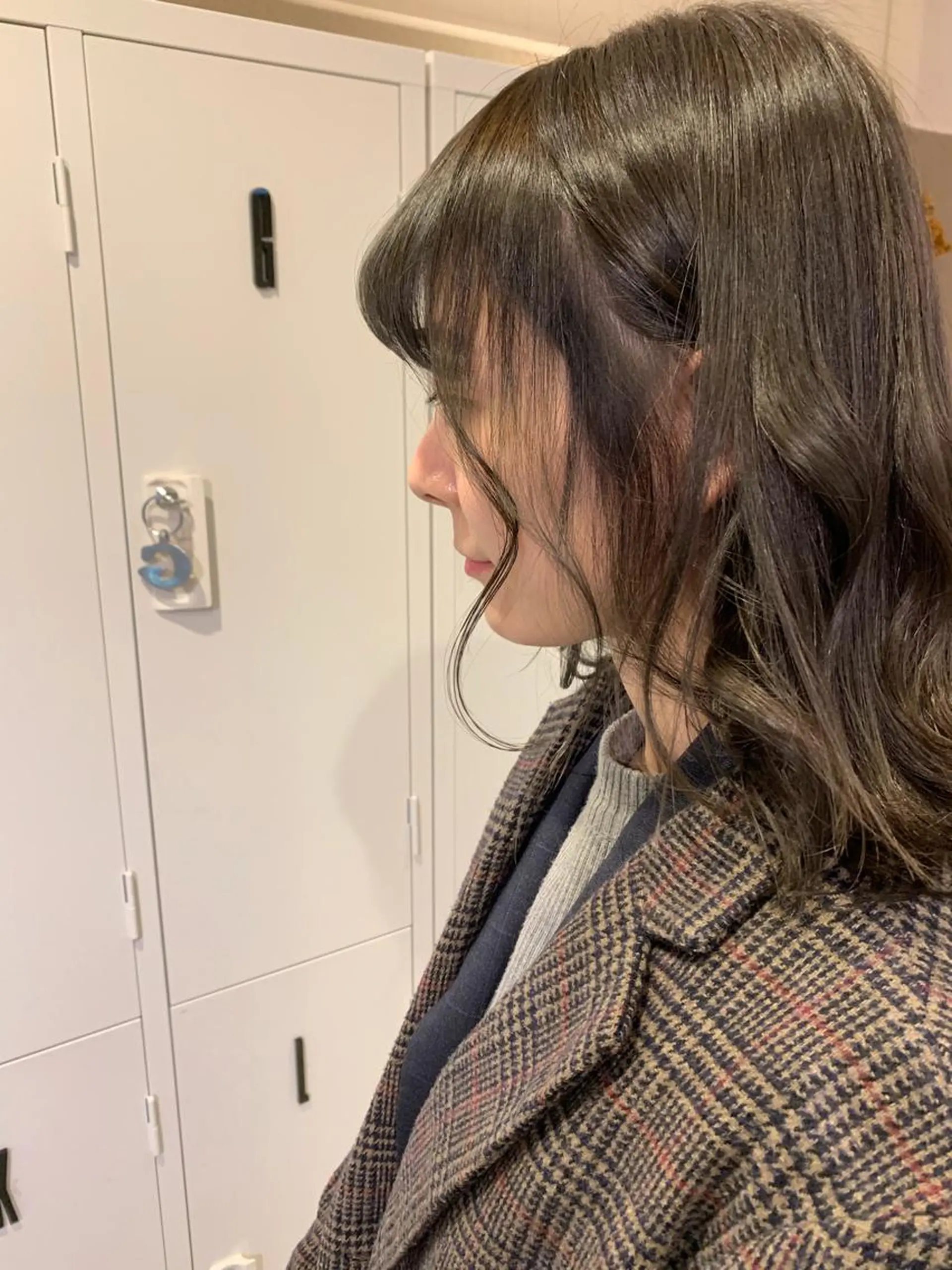 ミディアム カラー アディクシーカラー 佐藤 永夏のヘアスタイル