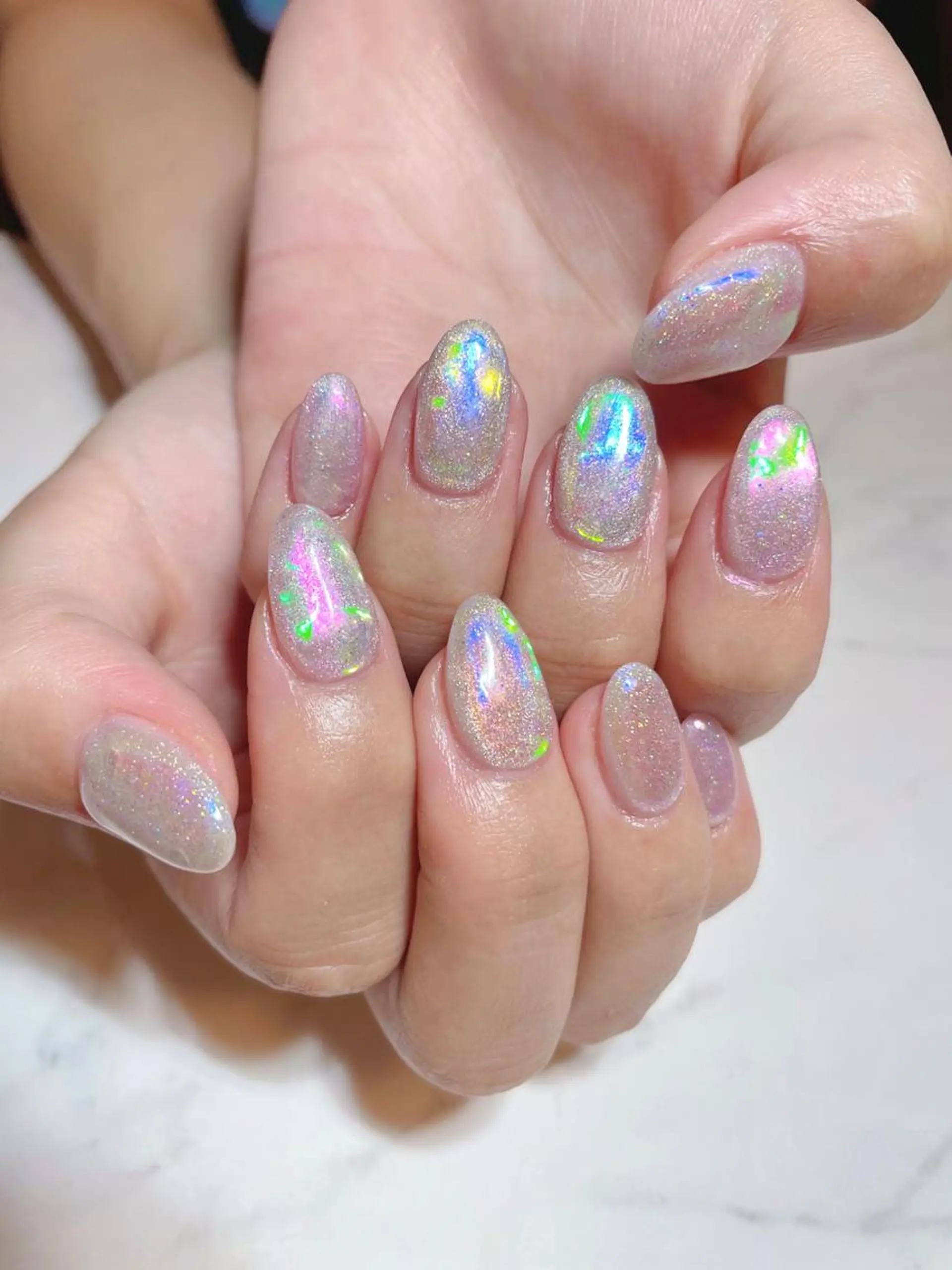 ネイル 氷ネイル・うるうるネイル ハンドネイル yumnail (ネイル&脱毛)のエステ・リラクイメージ