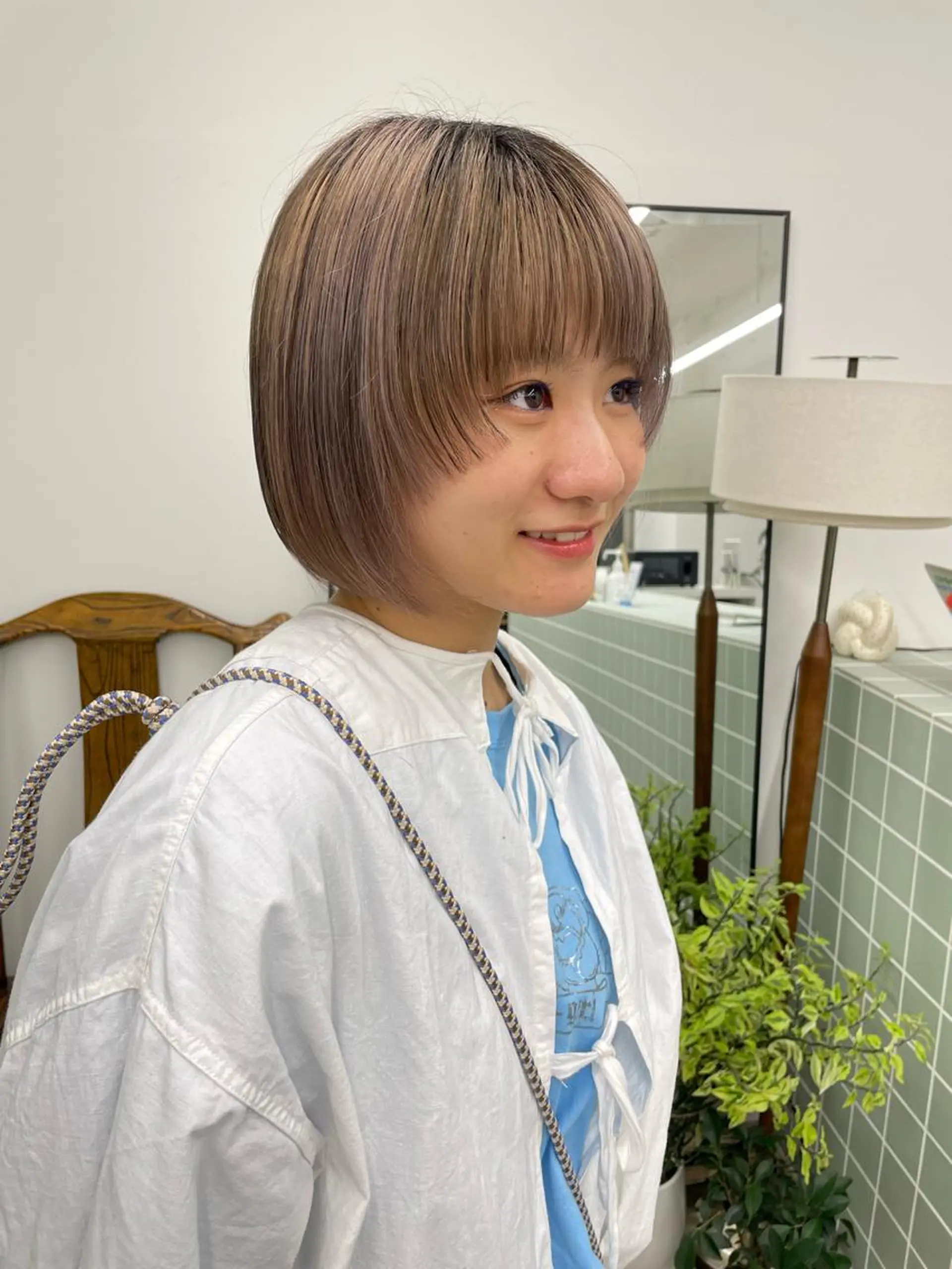 ショート sica所属・スタイル撮影 モデル募集momoのヘアスタイル