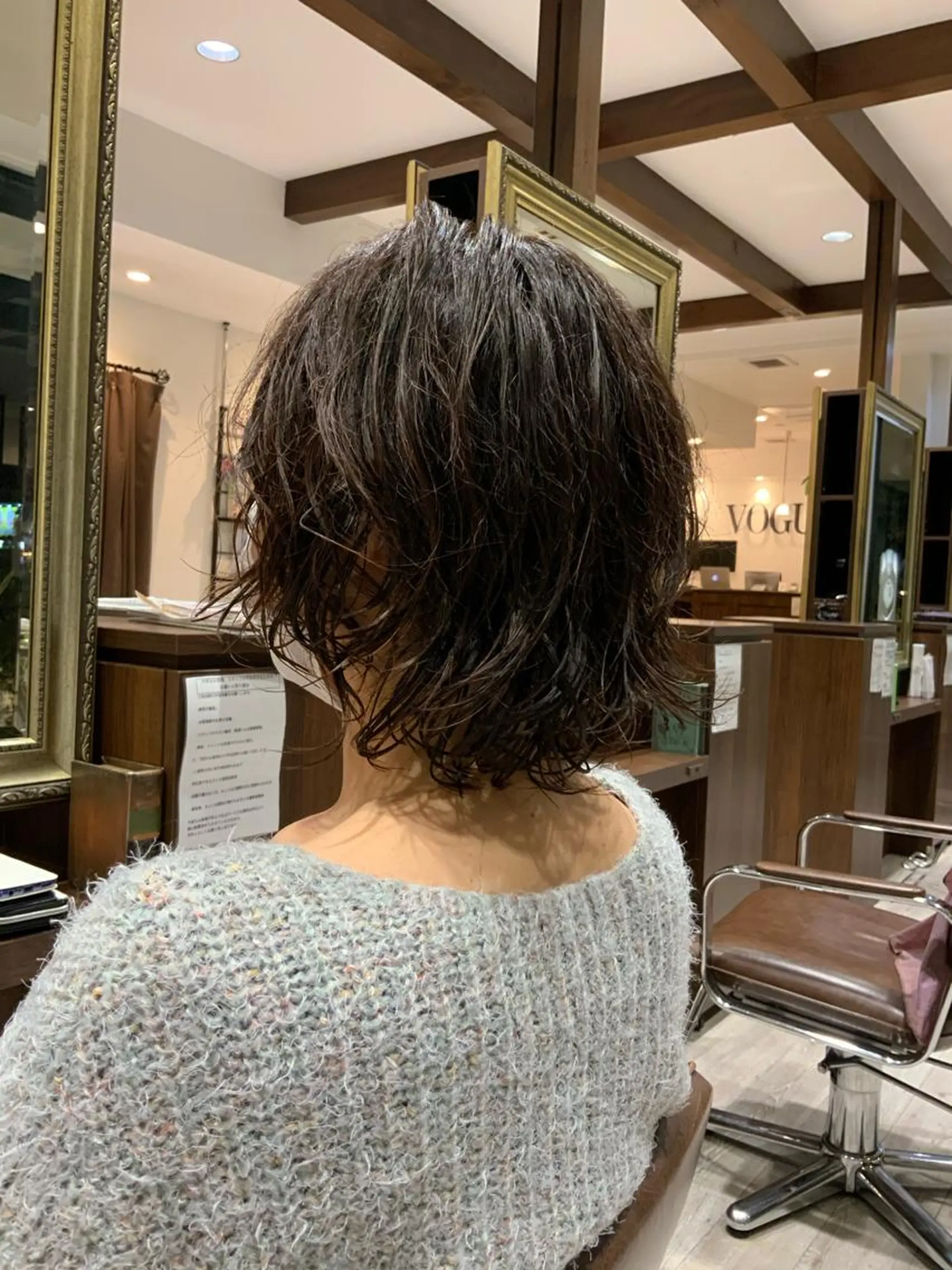 ショート パーマ 🌿ストレート🌿 髪質改善☘️シュウヤのヘアスタイル