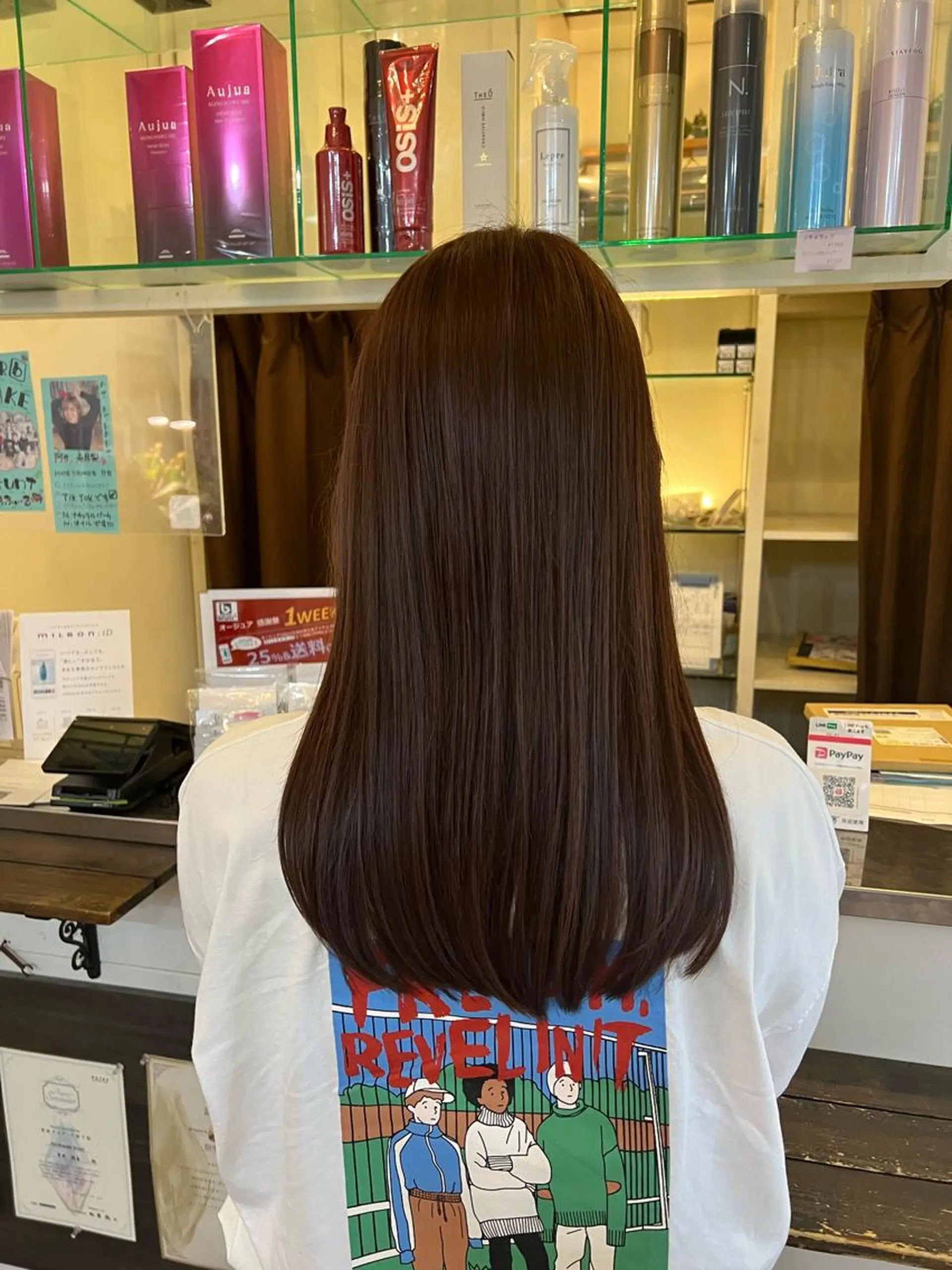 カラー 🌻透明感カラー🌻 阿井希良梨のヘアスタイル